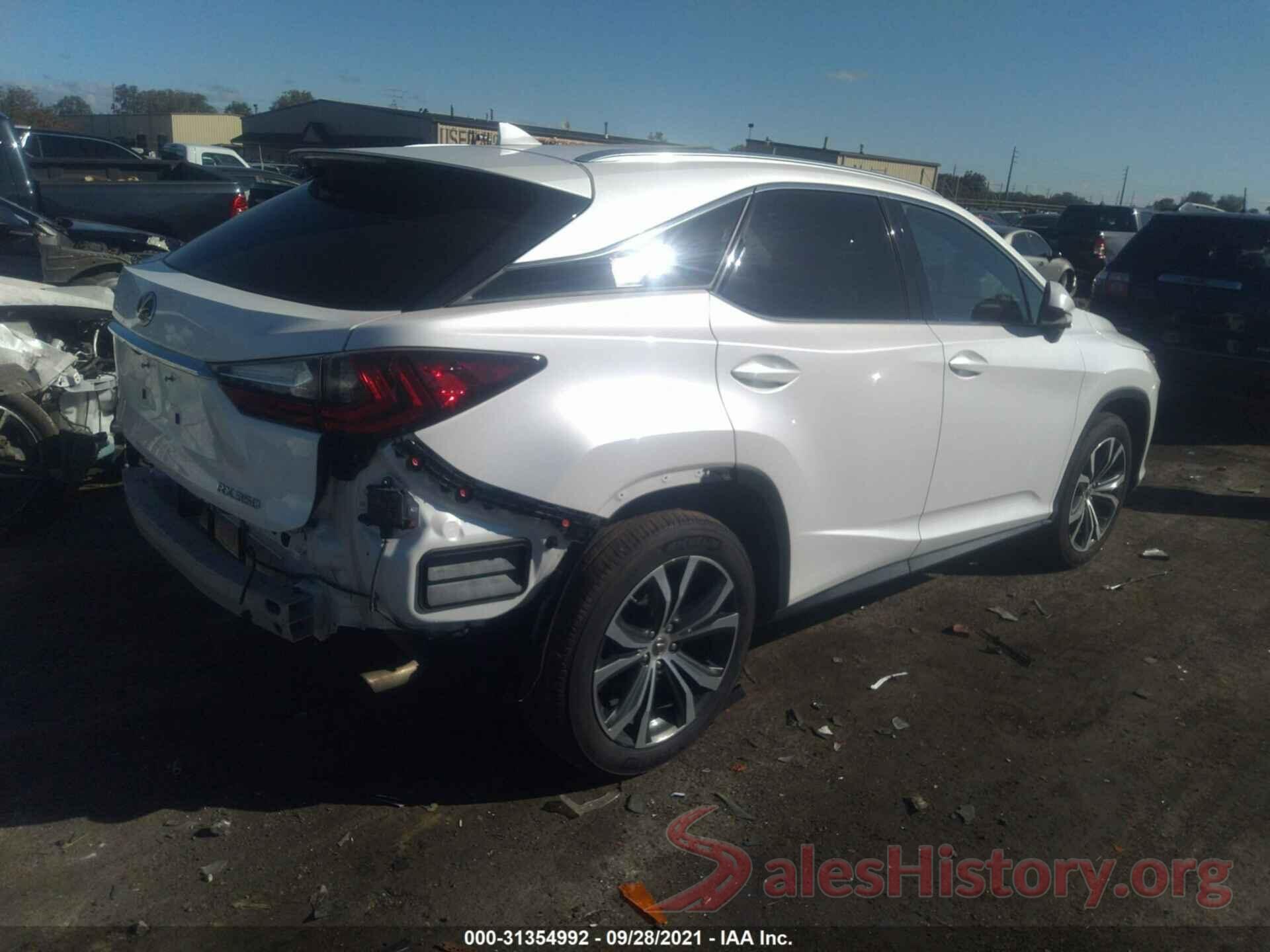 2T2BZMCA7HC062017 2017 LEXUS RX