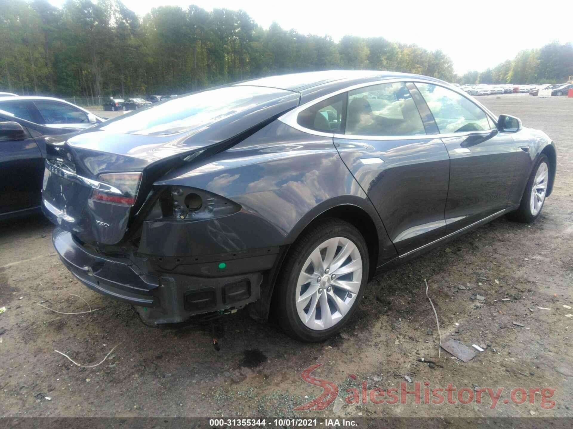 5YJSA1E25KF302992 2019 TESLA MODEL S