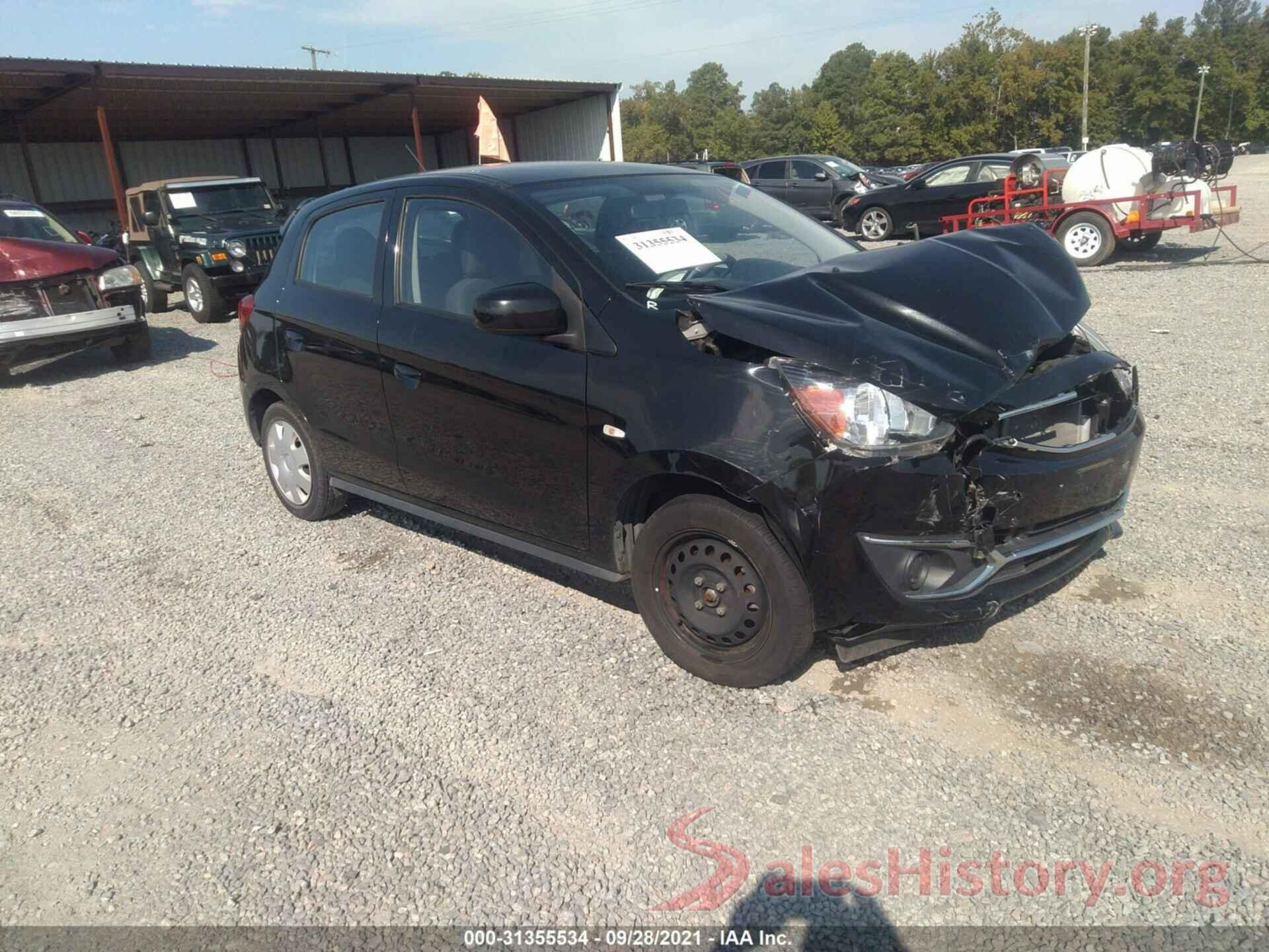 ML32A3HJ1JH010305 2018 MITSUBISHI MIRAGE