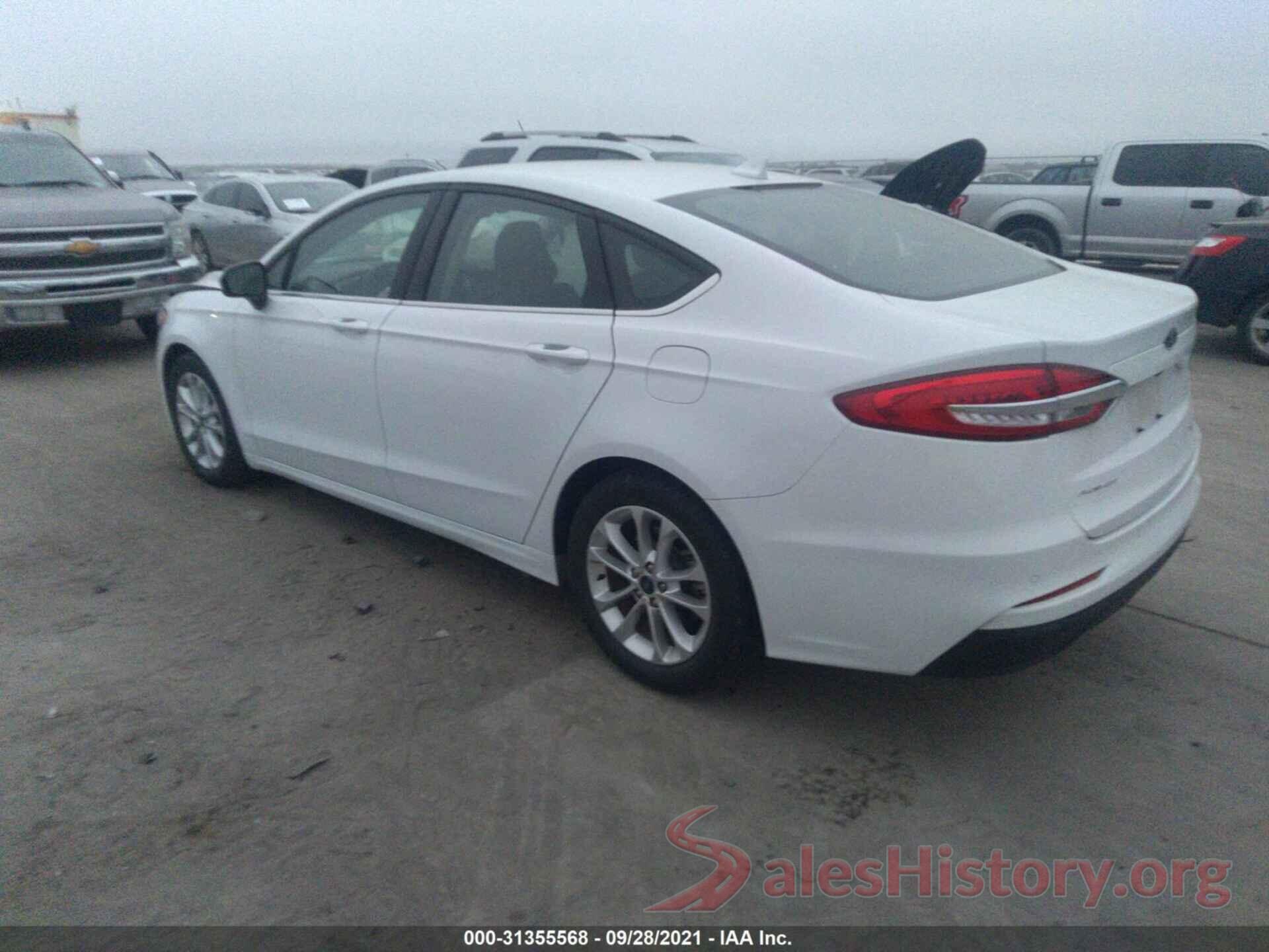 3FA6P0HD6KR218949 2019 FORD FUSION