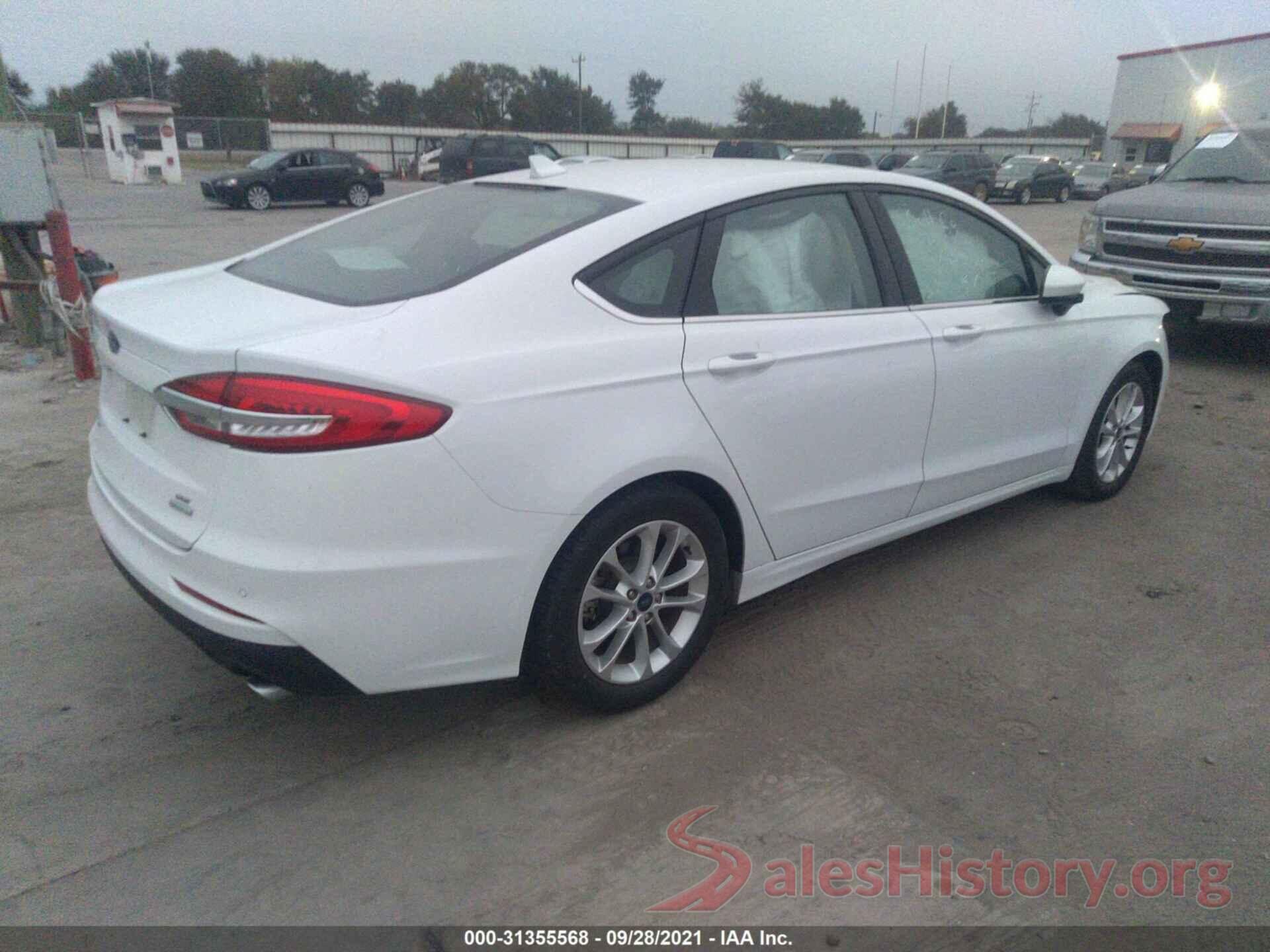 3FA6P0HD6KR218949 2019 FORD FUSION