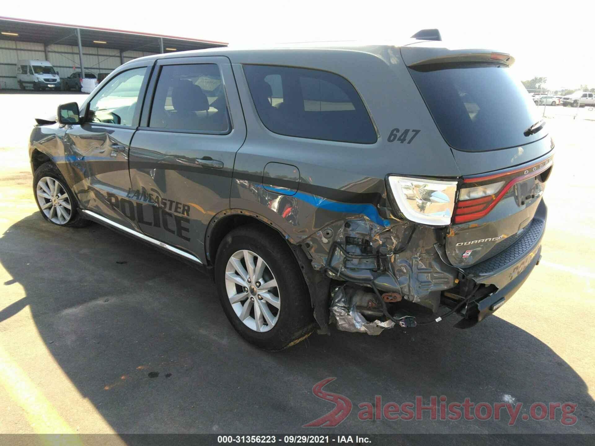 1C4SDJFT4LC166450 2020 DODGE DURANGO