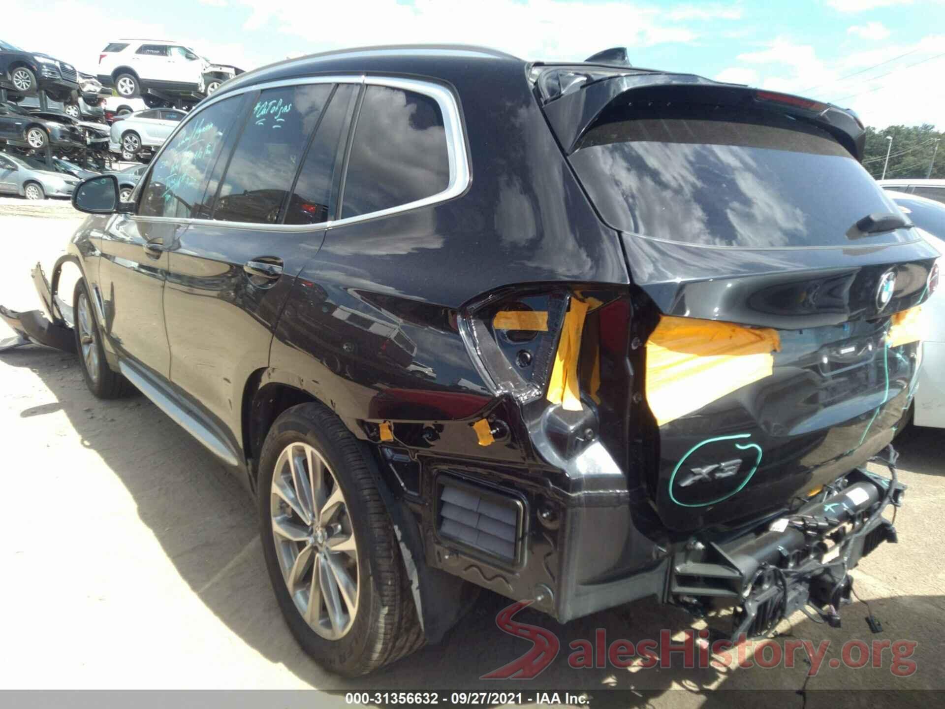 5UXTR7C57KLF34716 2019 BMW X3