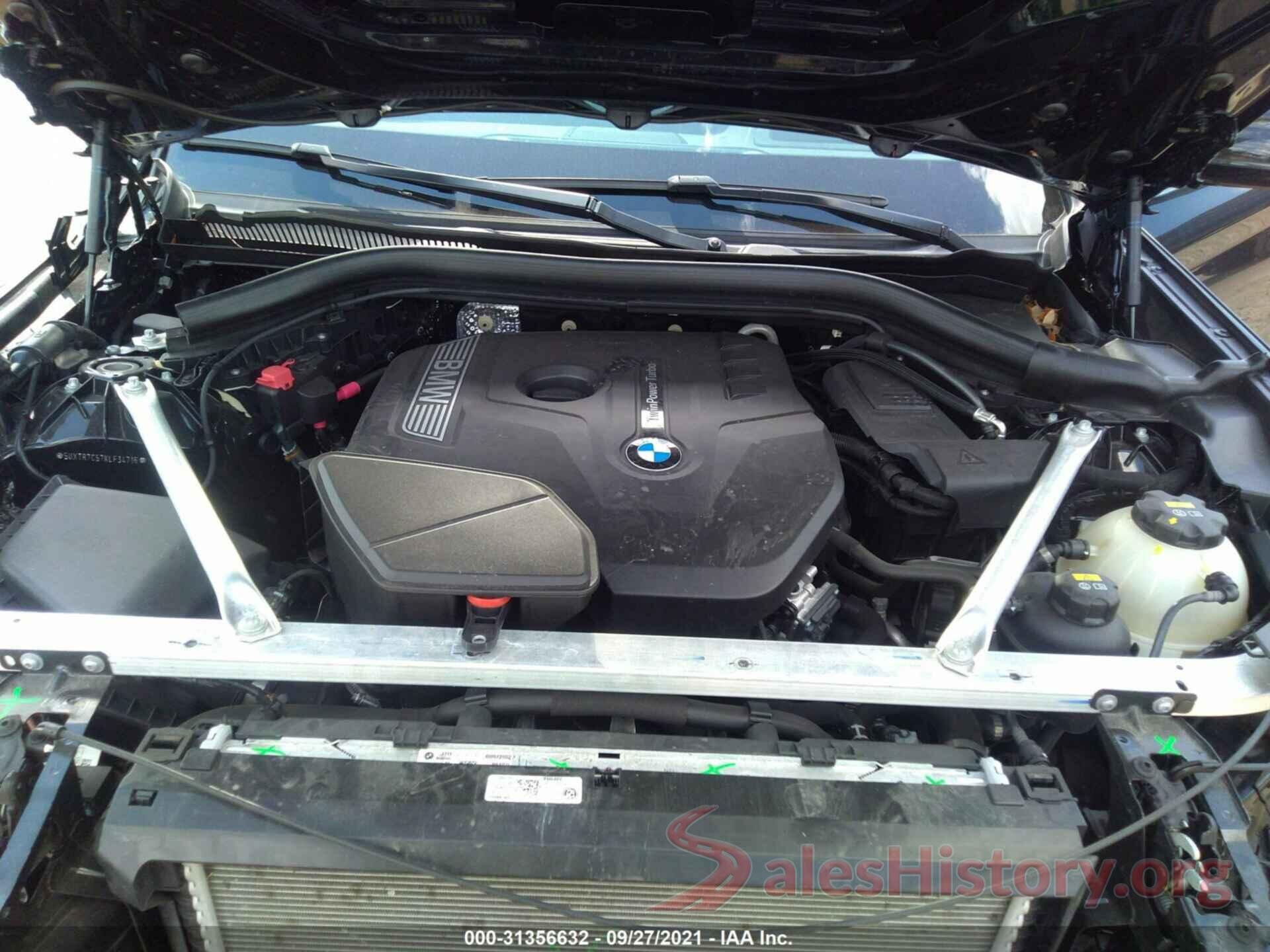 5UXTR7C57KLF34716 2019 BMW X3