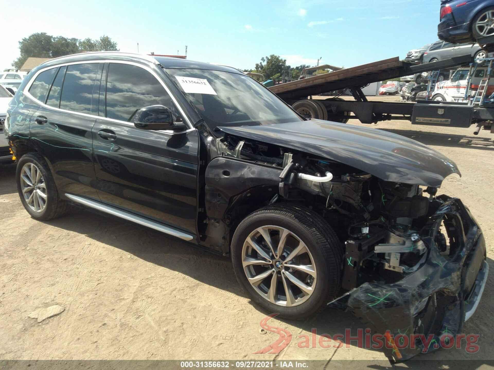 5UXTR7C57KLF34716 2019 BMW X3