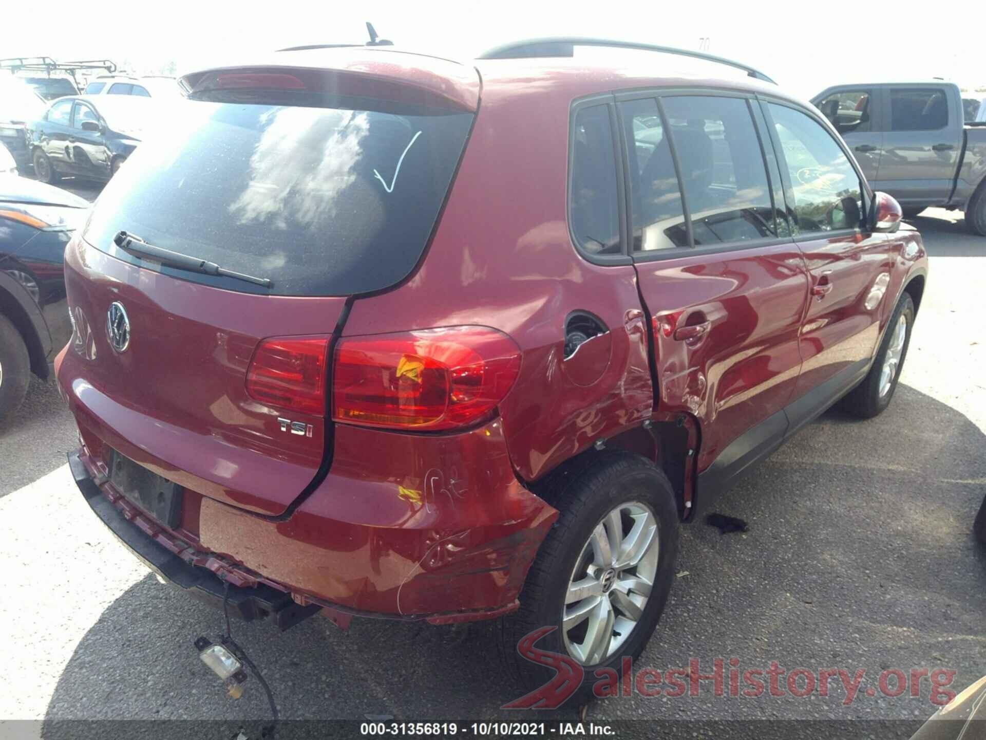 WVGAV7AX7GW069099 2016 VOLKSWAGEN TIGUAN