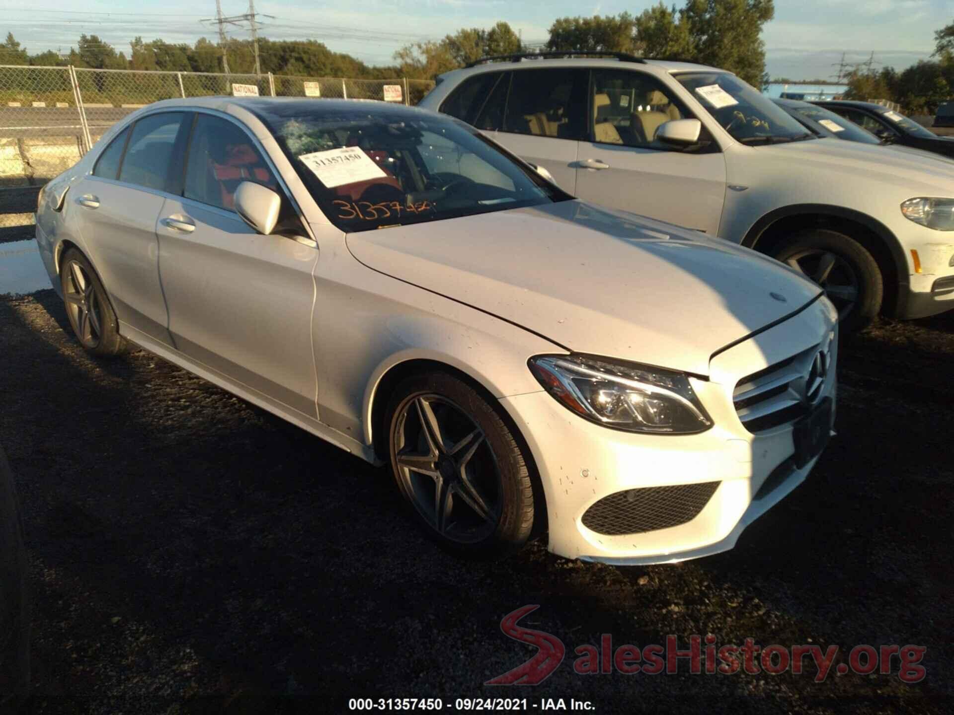 55SWF4KBXGU142803 2016 MERCEDES-BENZ C-CLASS