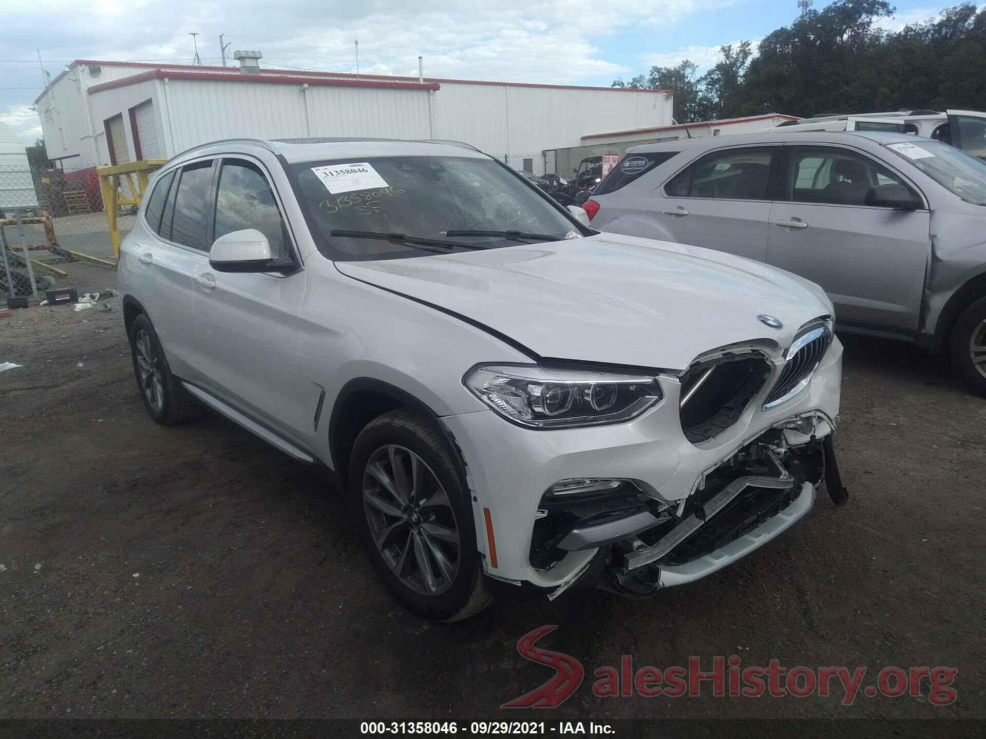 5UXTR9C59KLE17845 2019 BMW X3