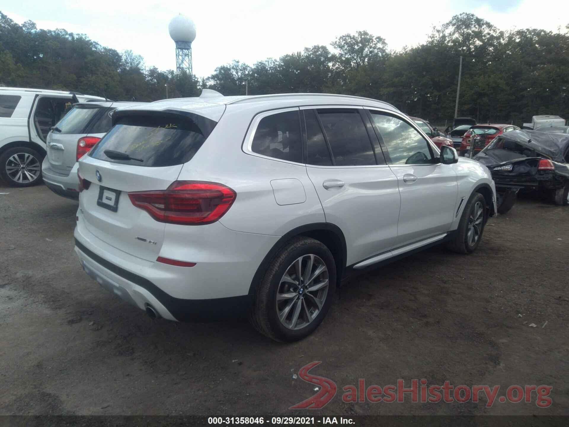 5UXTR9C59KLE17845 2019 BMW X3