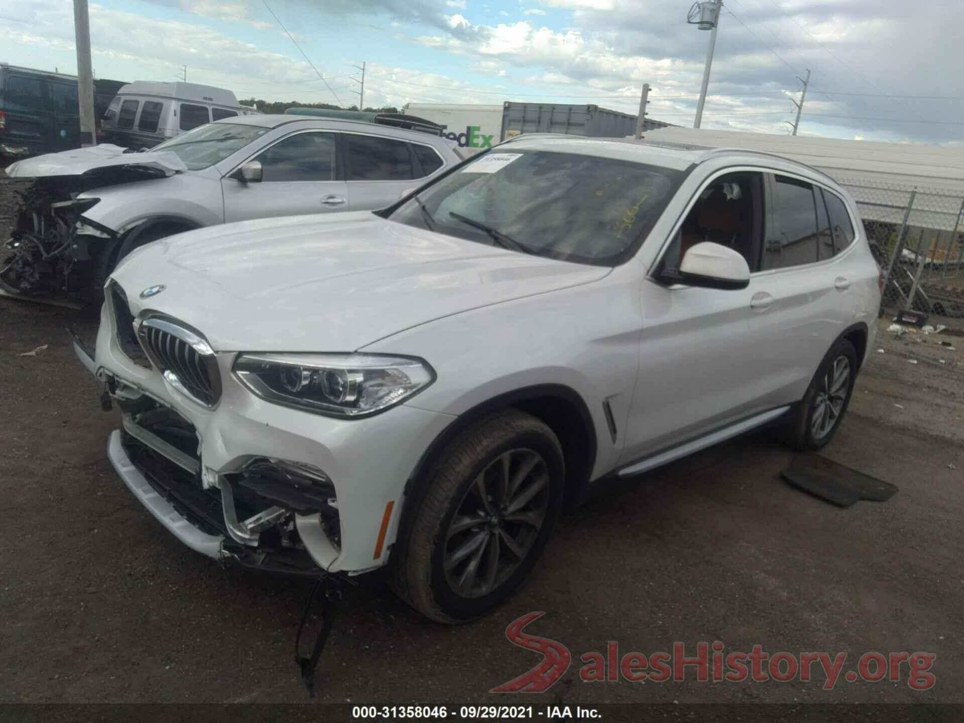 5UXTR9C59KLE17845 2019 BMW X3