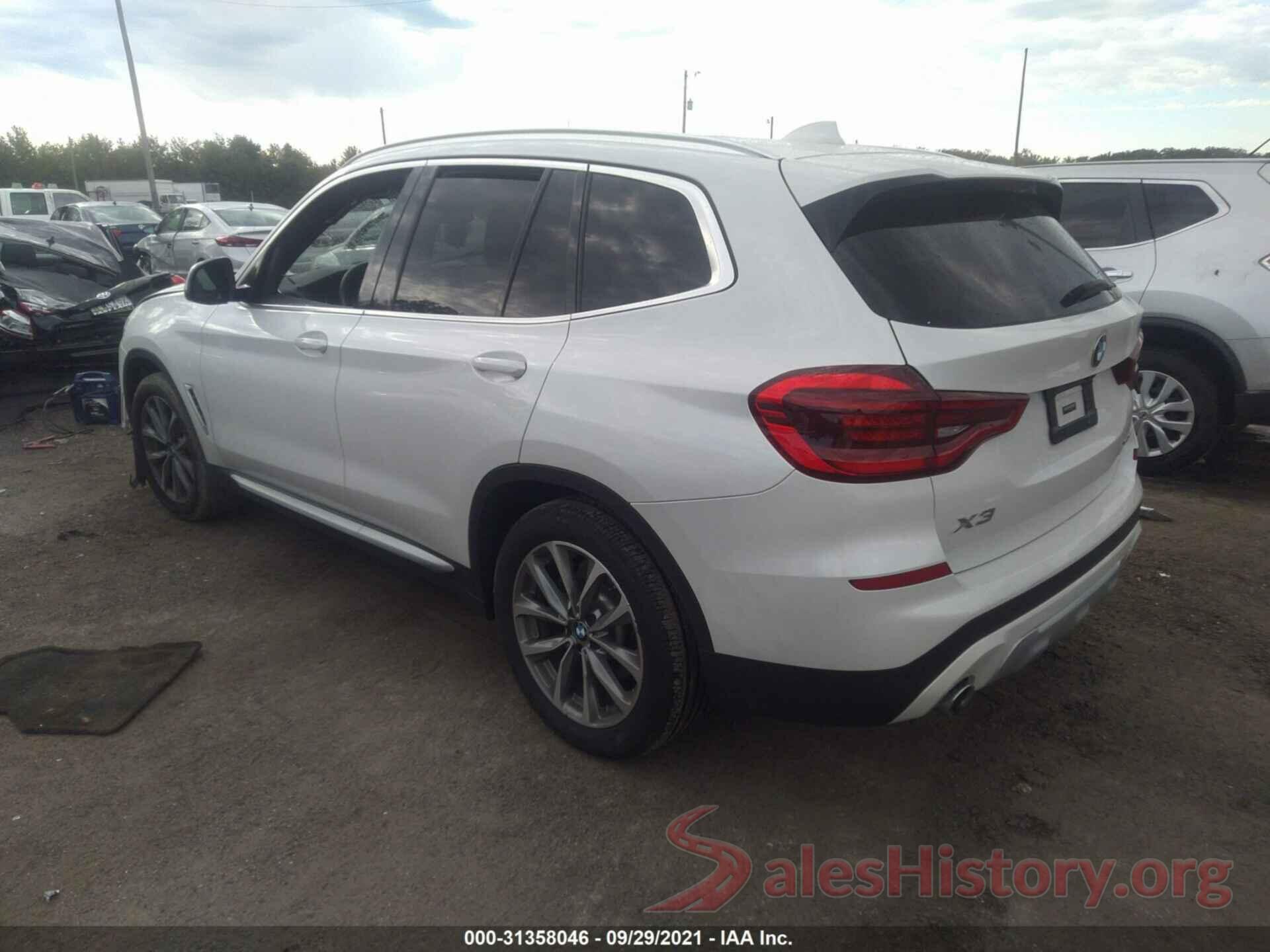 5UXTR9C59KLE17845 2019 BMW X3