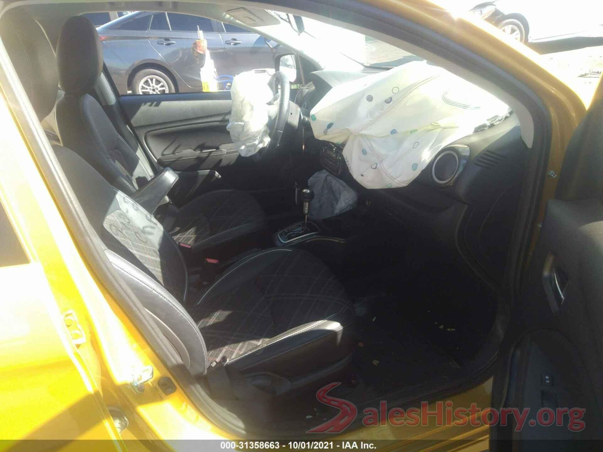 ML32AWHJ2MH002378 2021 MITSUBISHI MIRAGE