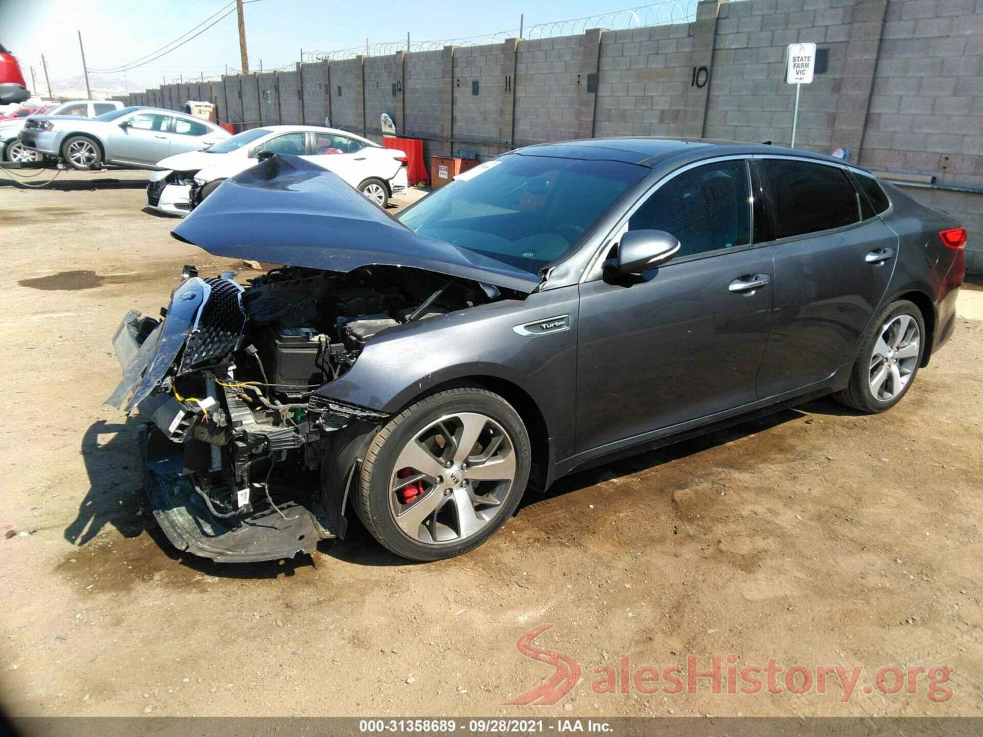 5XXGW4L24JG189530 2018 KIA OPTIMA