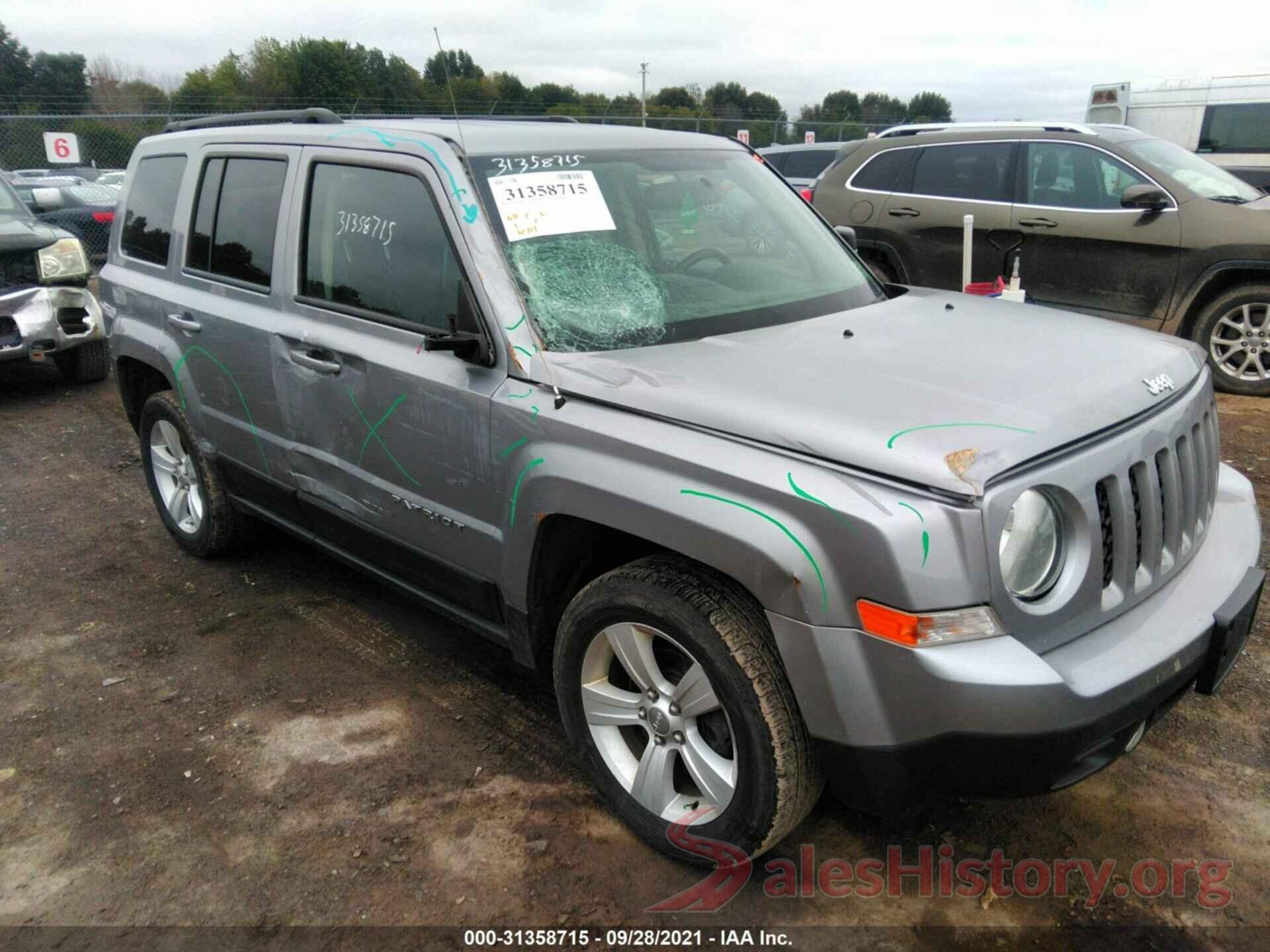 1C4NJRFB5GD782380 2016 JEEP PATRIOT