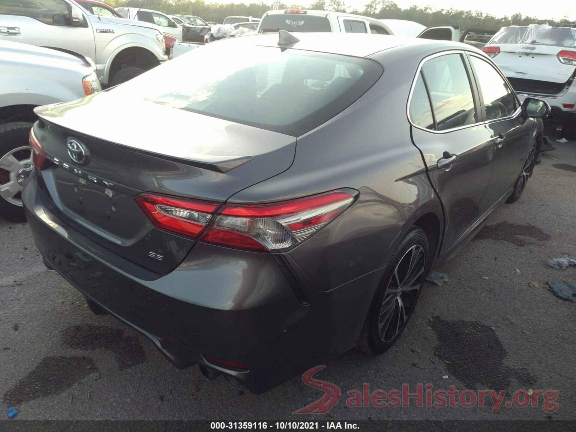 4T1B11HK9KU771615 2019 TOYOTA CAMRY