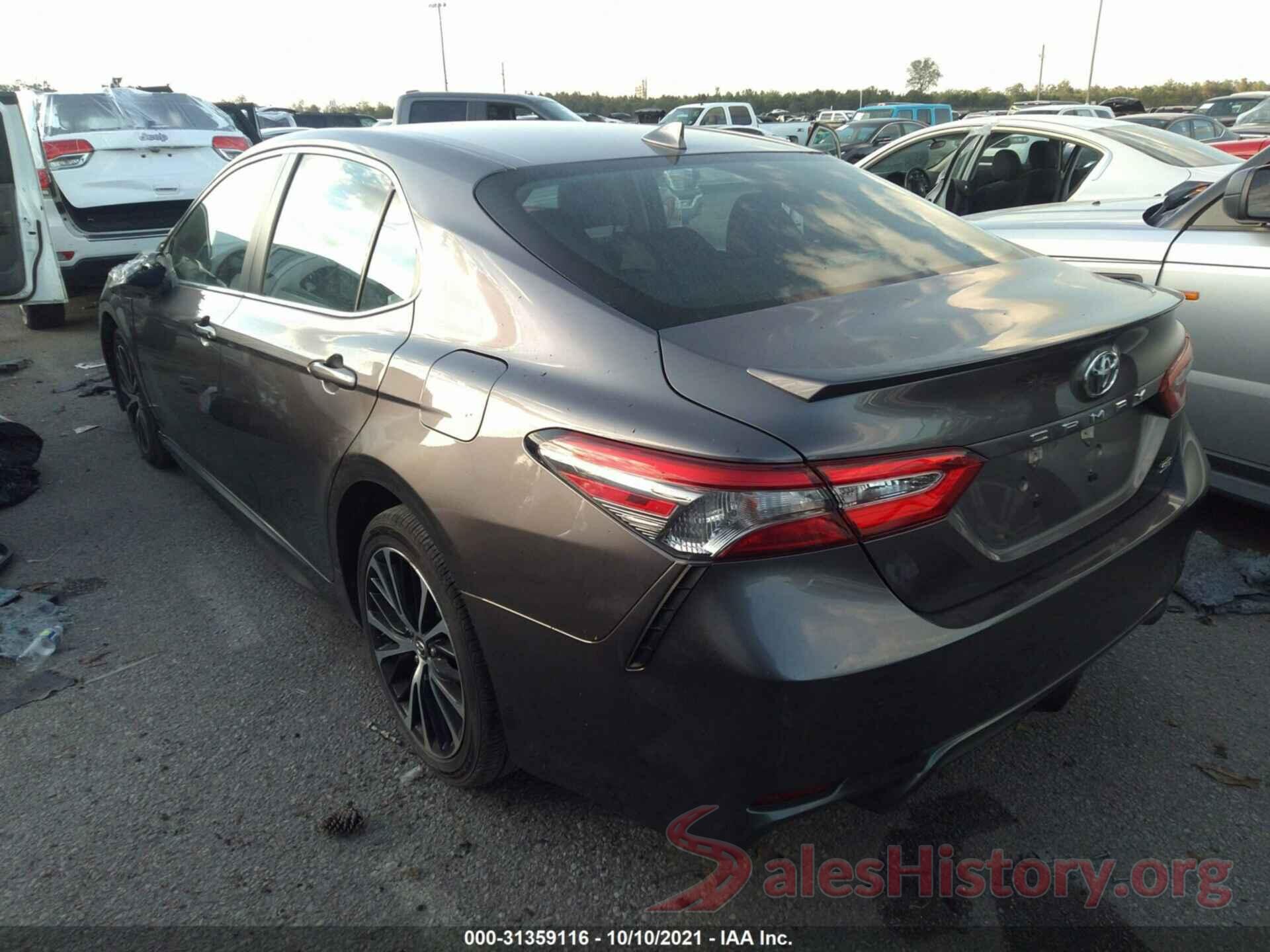 4T1B11HK9KU771615 2019 TOYOTA CAMRY