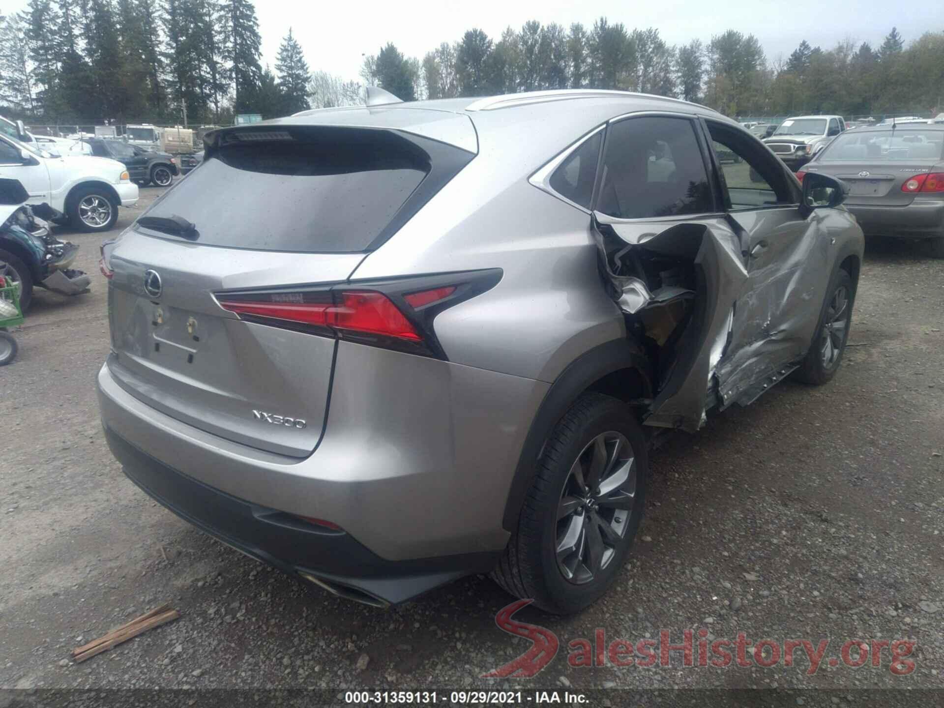 JTJYARBZ9K2122408 2019 LEXUS NX