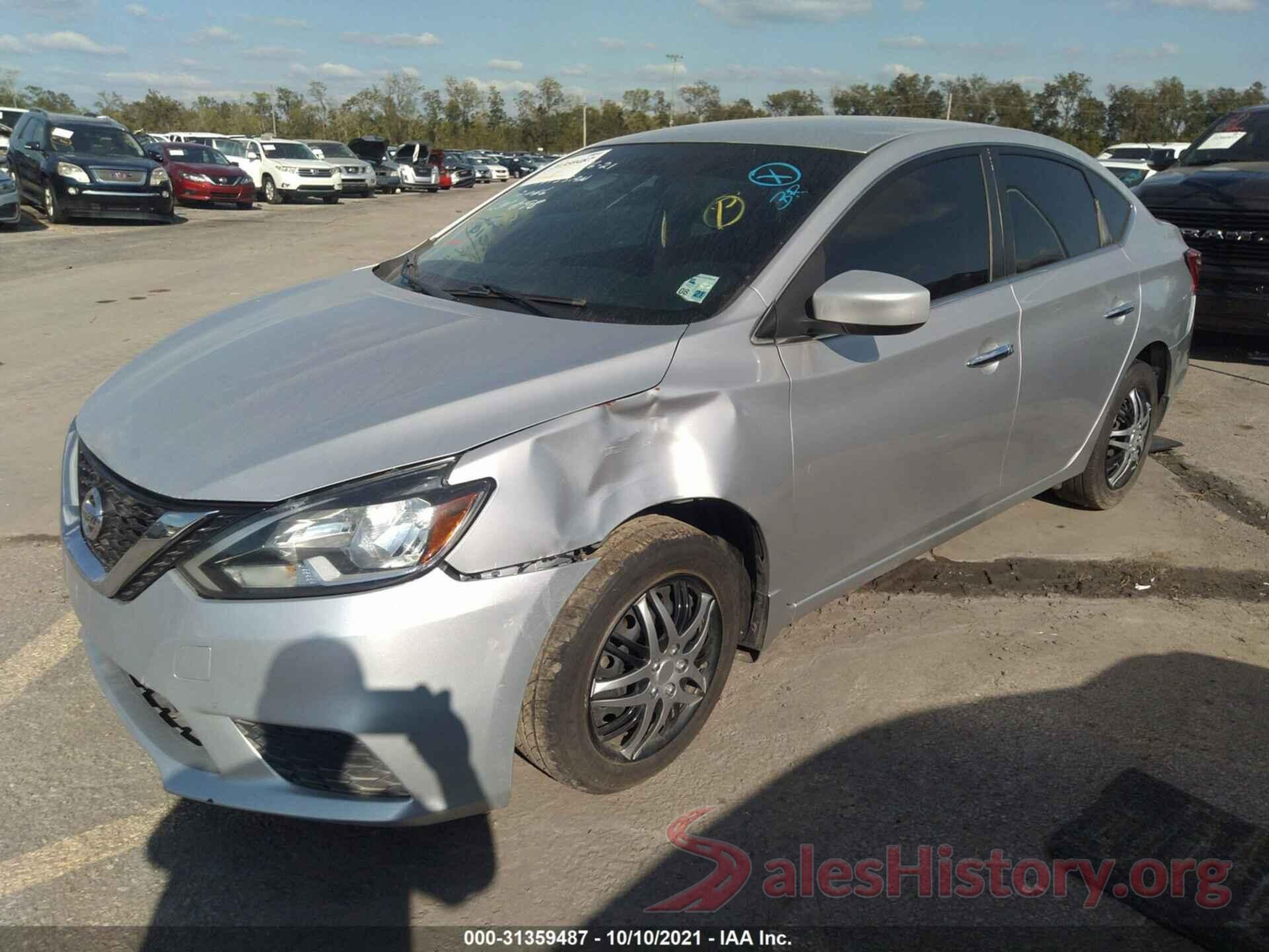 3N1AB7AP0GL681098 2016 NISSAN SENTRA