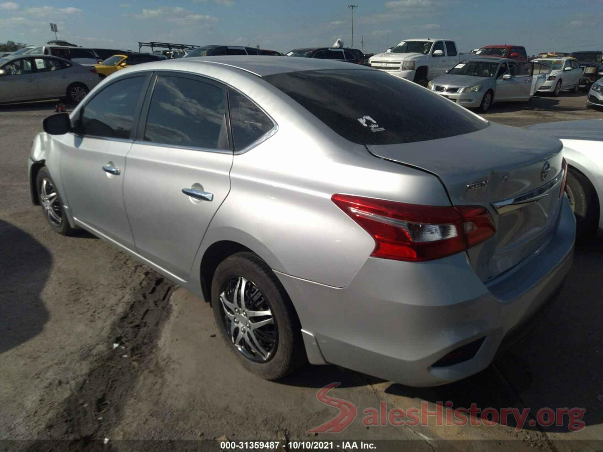 3N1AB7AP0GL681098 2016 NISSAN SENTRA