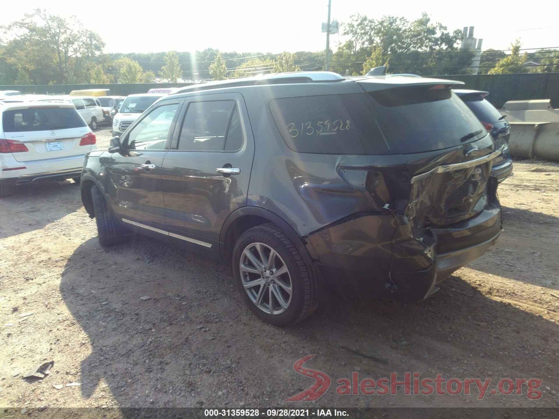 1FM5K8F87HGA45527 2017 FORD EXPLORER