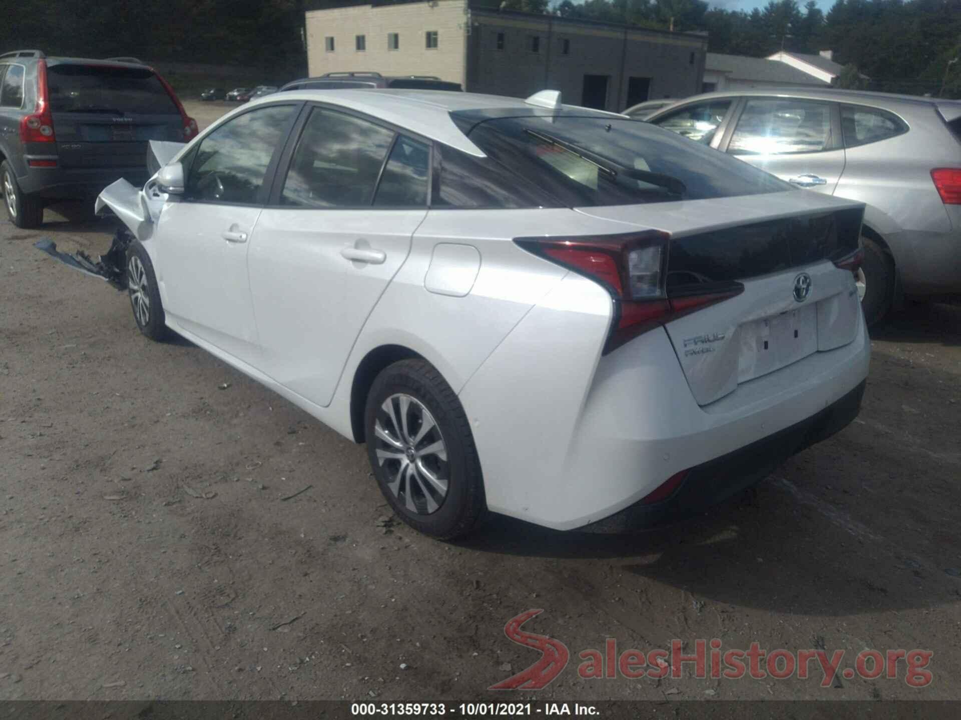 JTDL9MFU9M3026248 2021 TOYOTA PRIUS