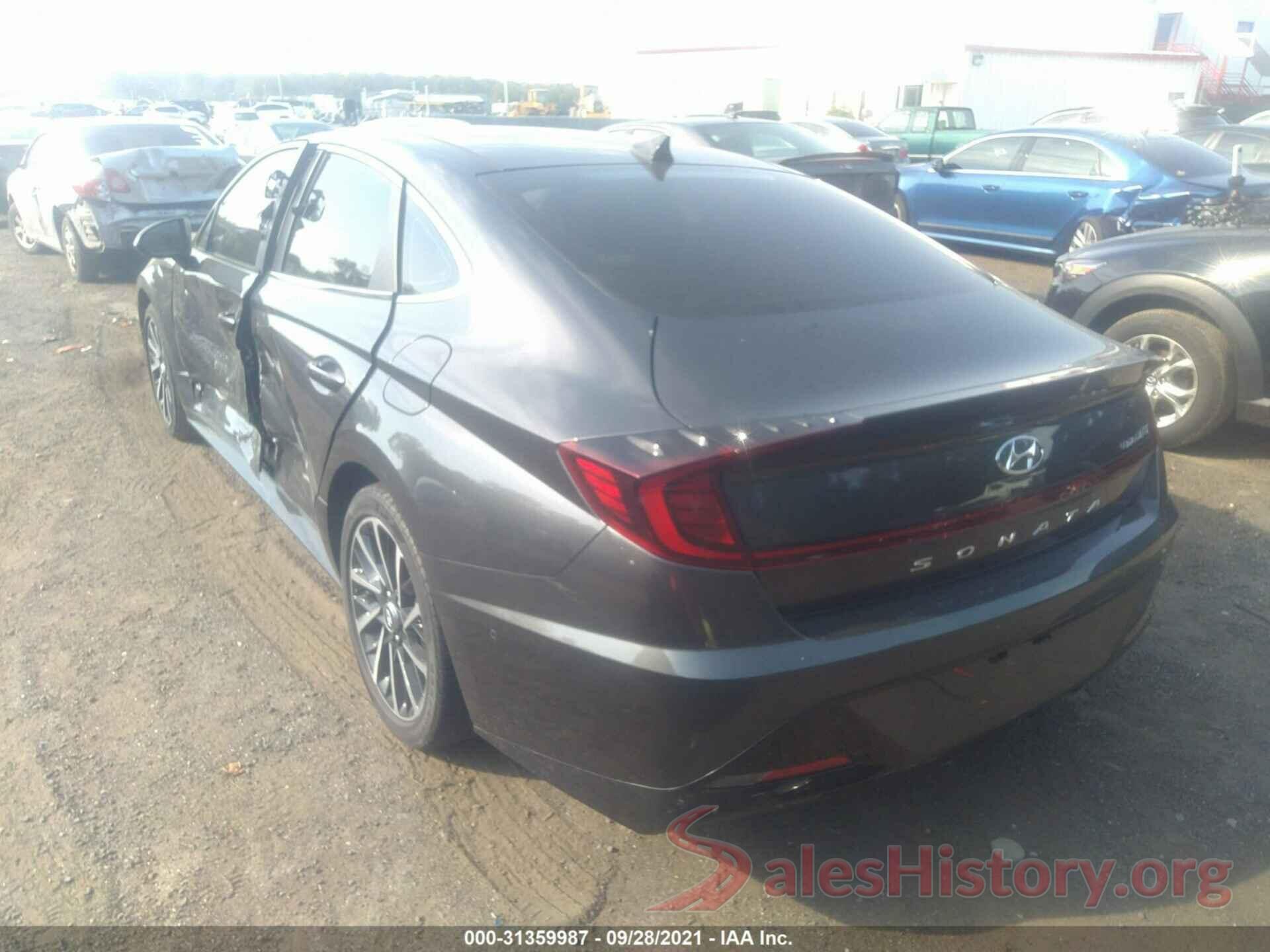 5NPEH4J25MH075369 2021 HYUNDAI SONATA