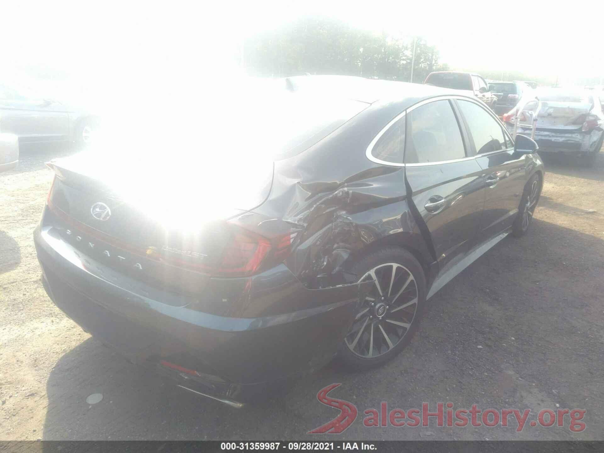 5NPEH4J25MH075369 2021 HYUNDAI SONATA