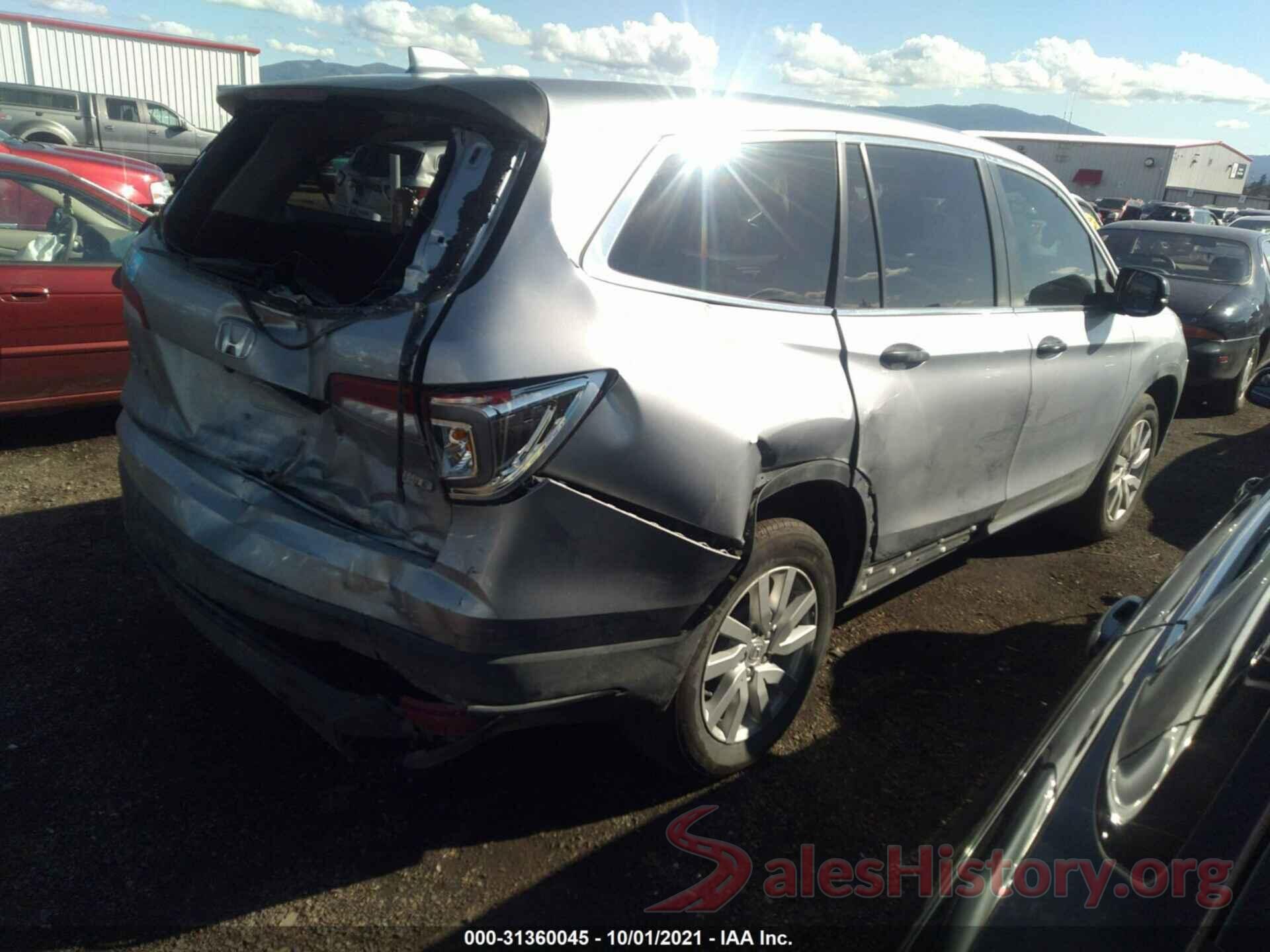 5FNYF6H14LB012417 2020 HONDA PILOT