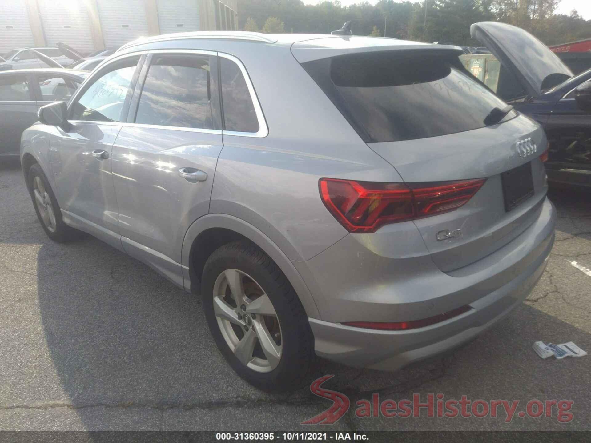 WA1AECF32L1023202 2020 AUDI Q3