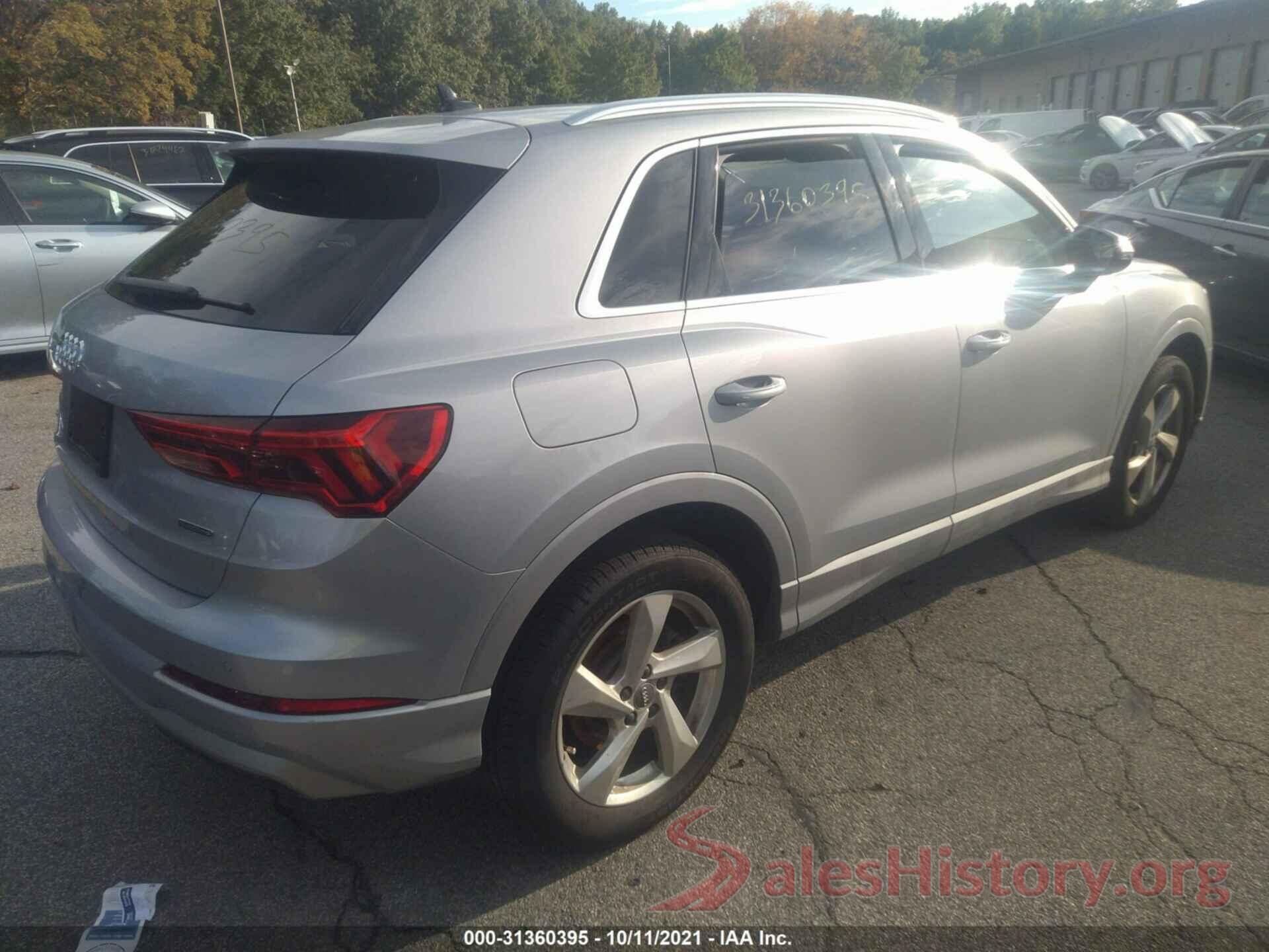 WA1AECF32L1023202 2020 AUDI Q3