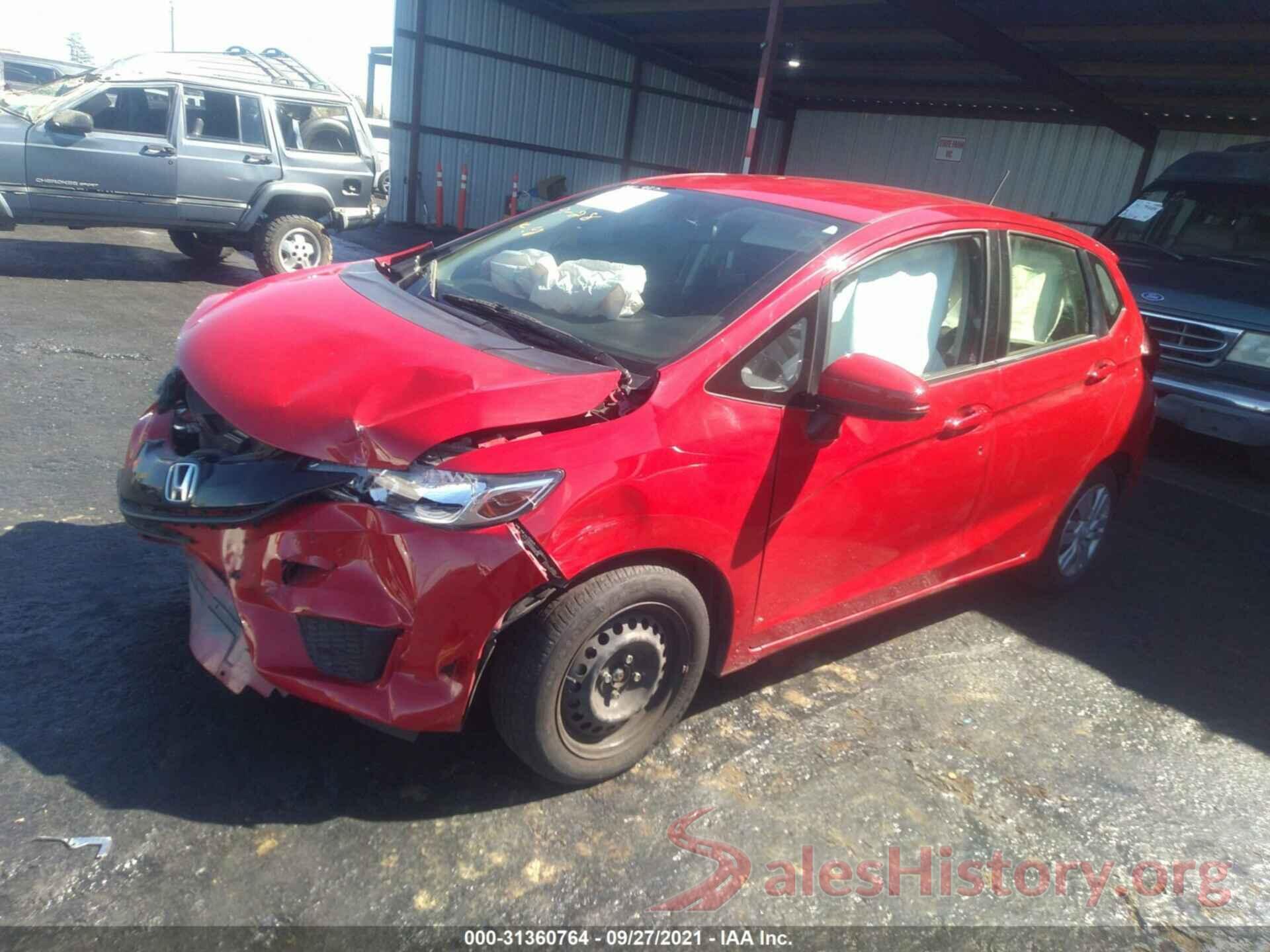 JHMGK5H59GS004891 2016 HONDA FIT