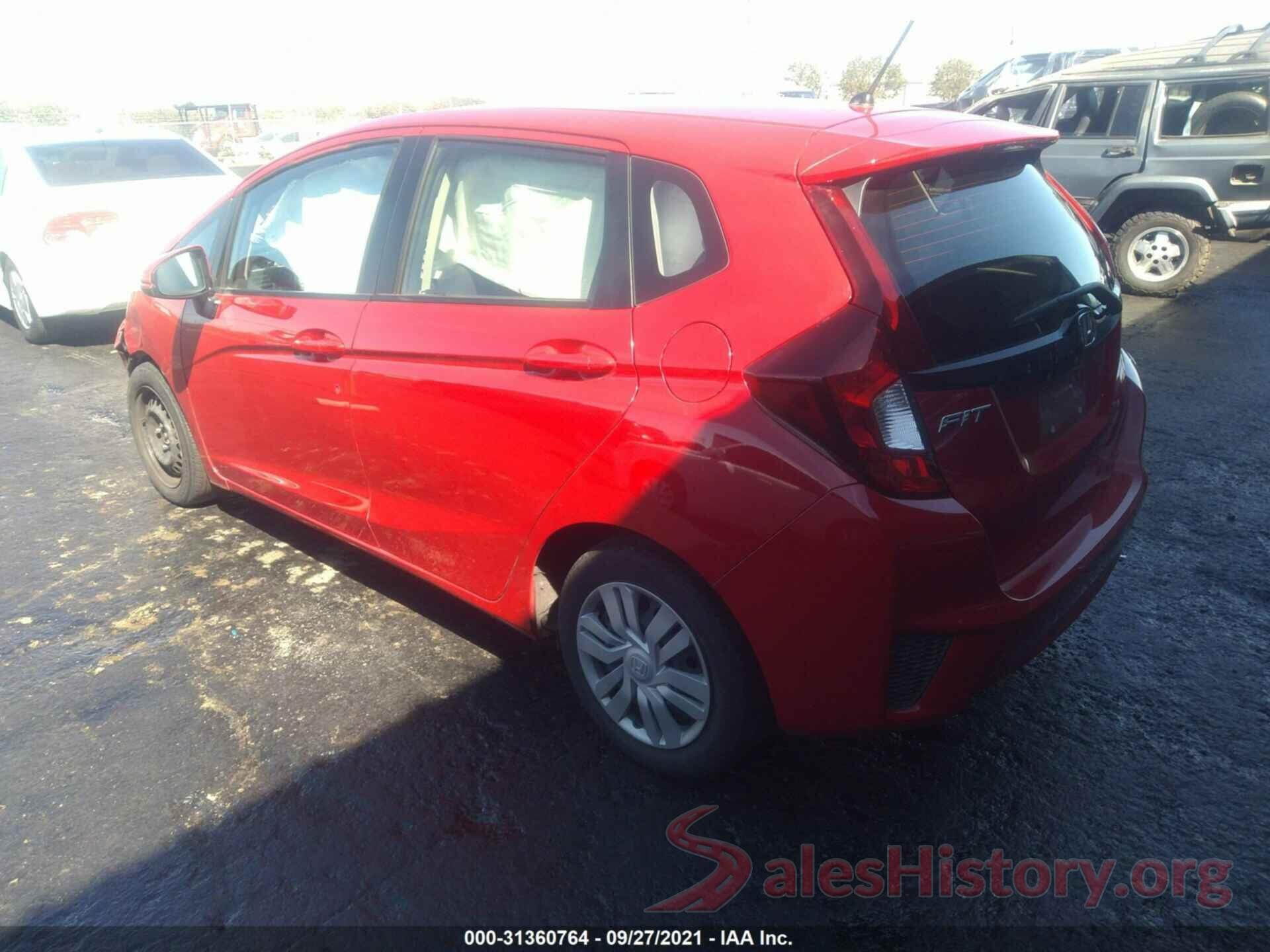 JHMGK5H59GS004891 2016 HONDA FIT