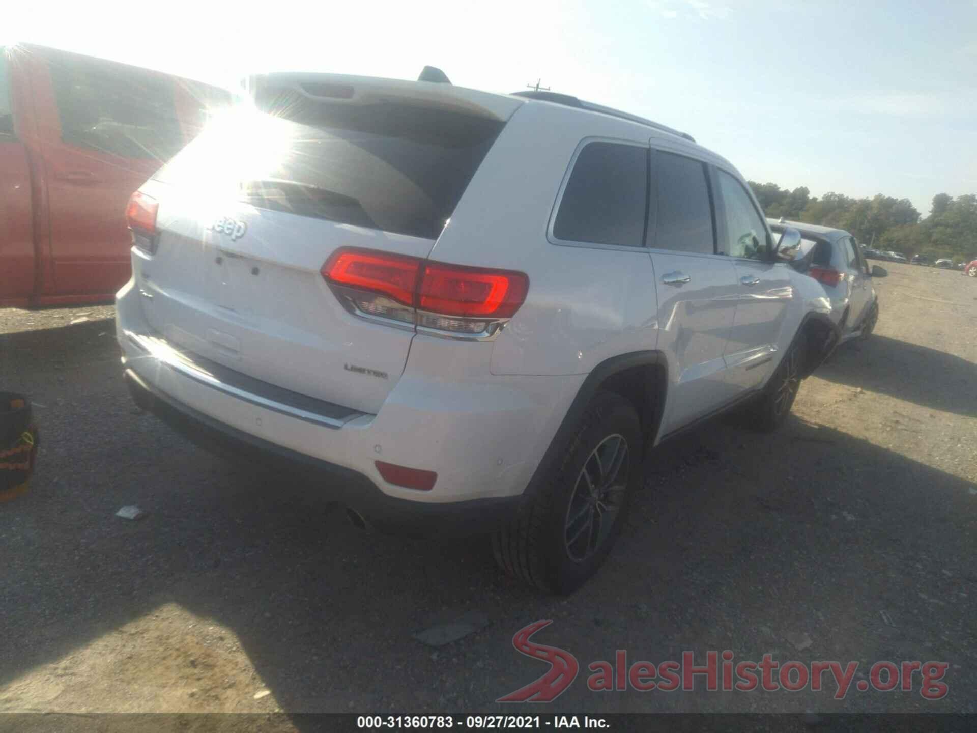 1C4RJFBG2JC507242 2018 JEEP GRAND CHEROKEE