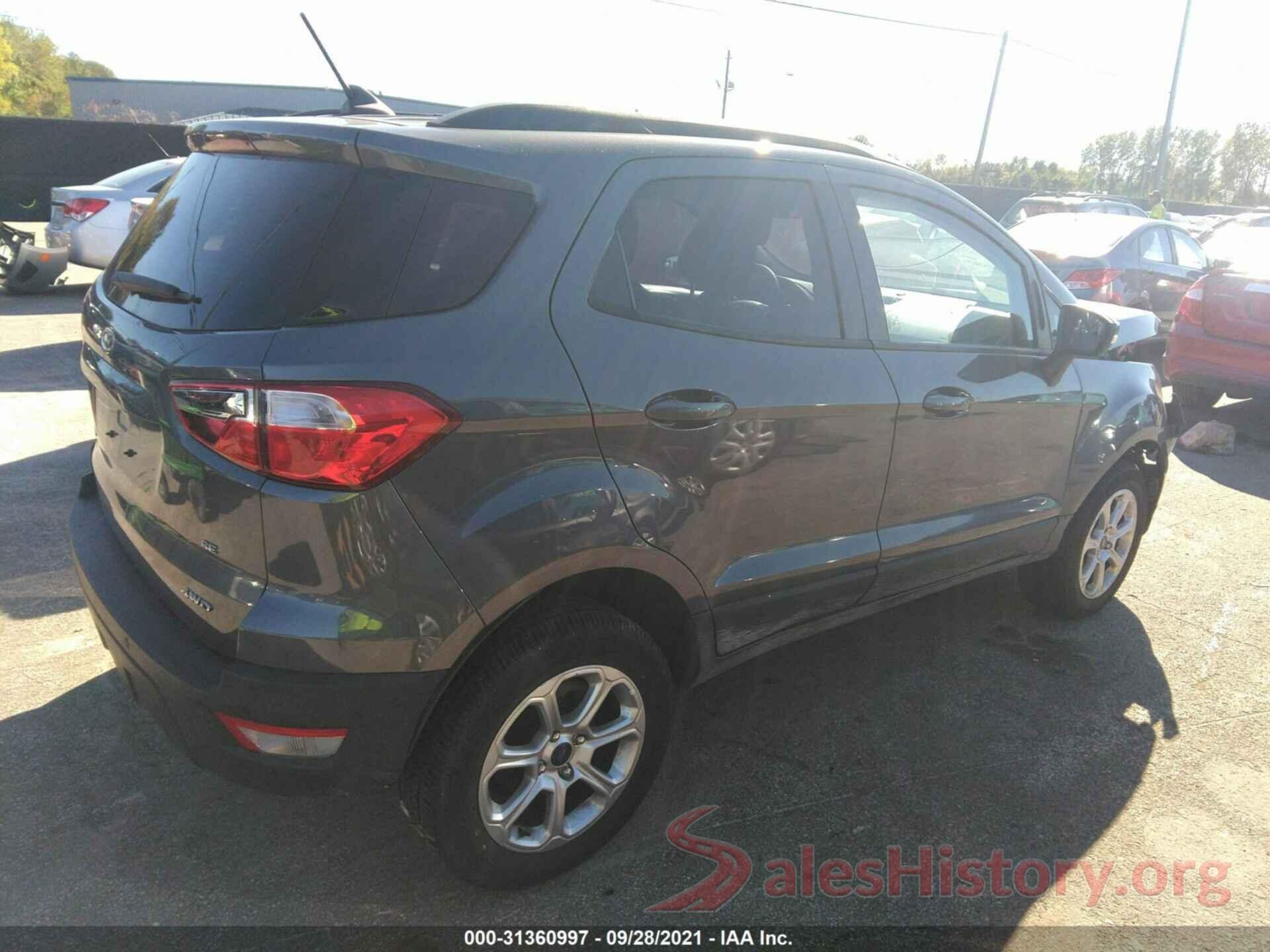 MAJ6S3GL3KC294863 2019 FORD ECOSPORT