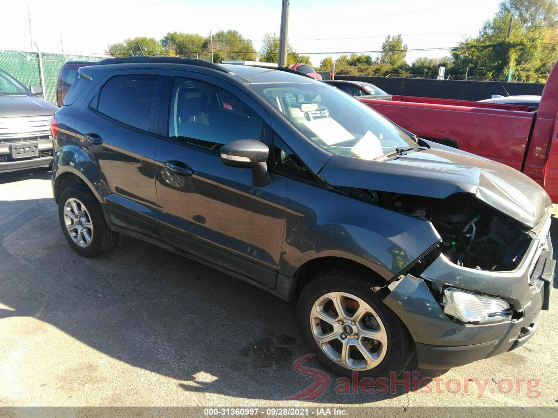 MAJ6S3GL3KC294863 2019 FORD ECOSPORT