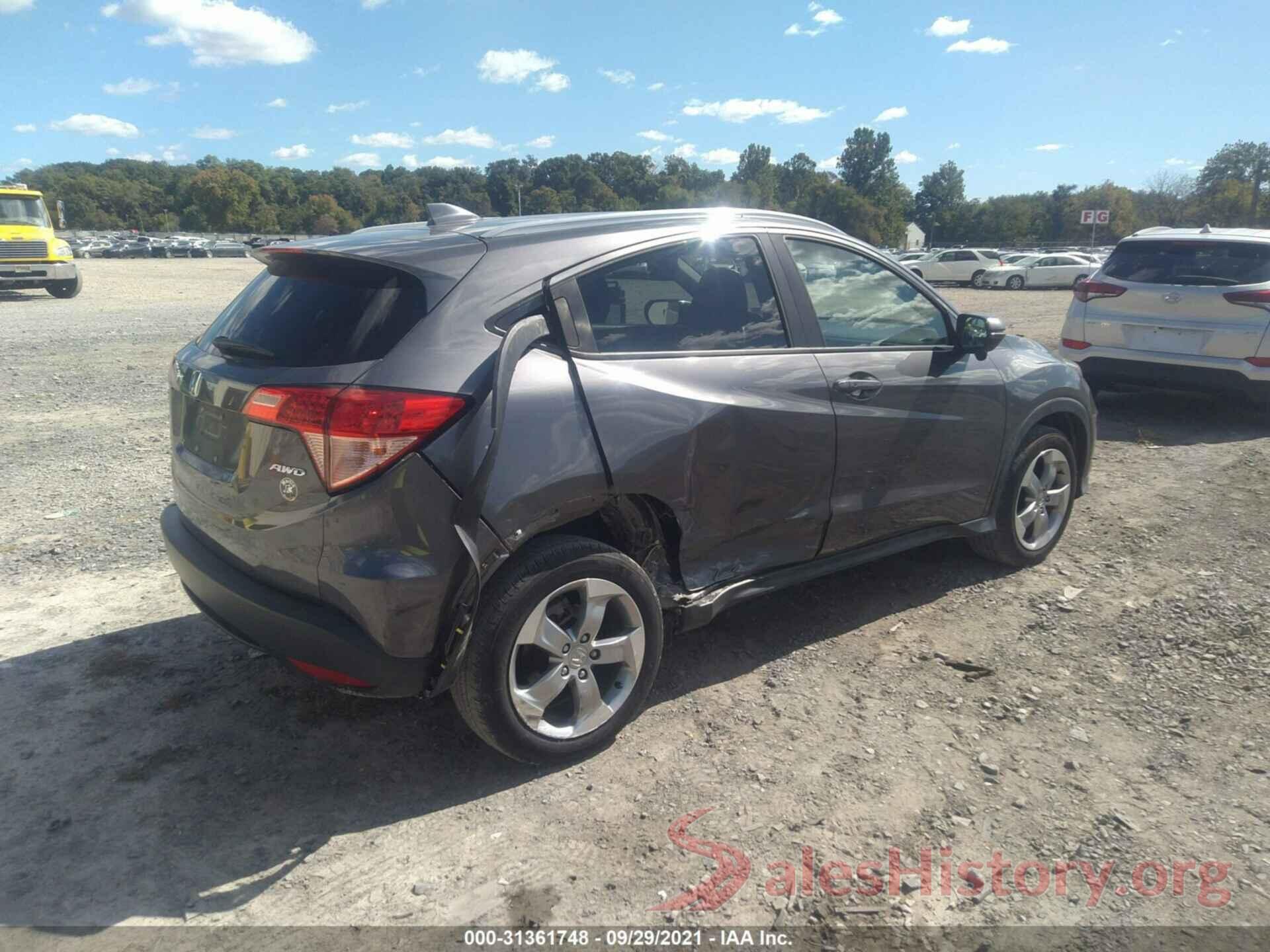 3CZRU6H70HM729408 2017 HONDA HR-V