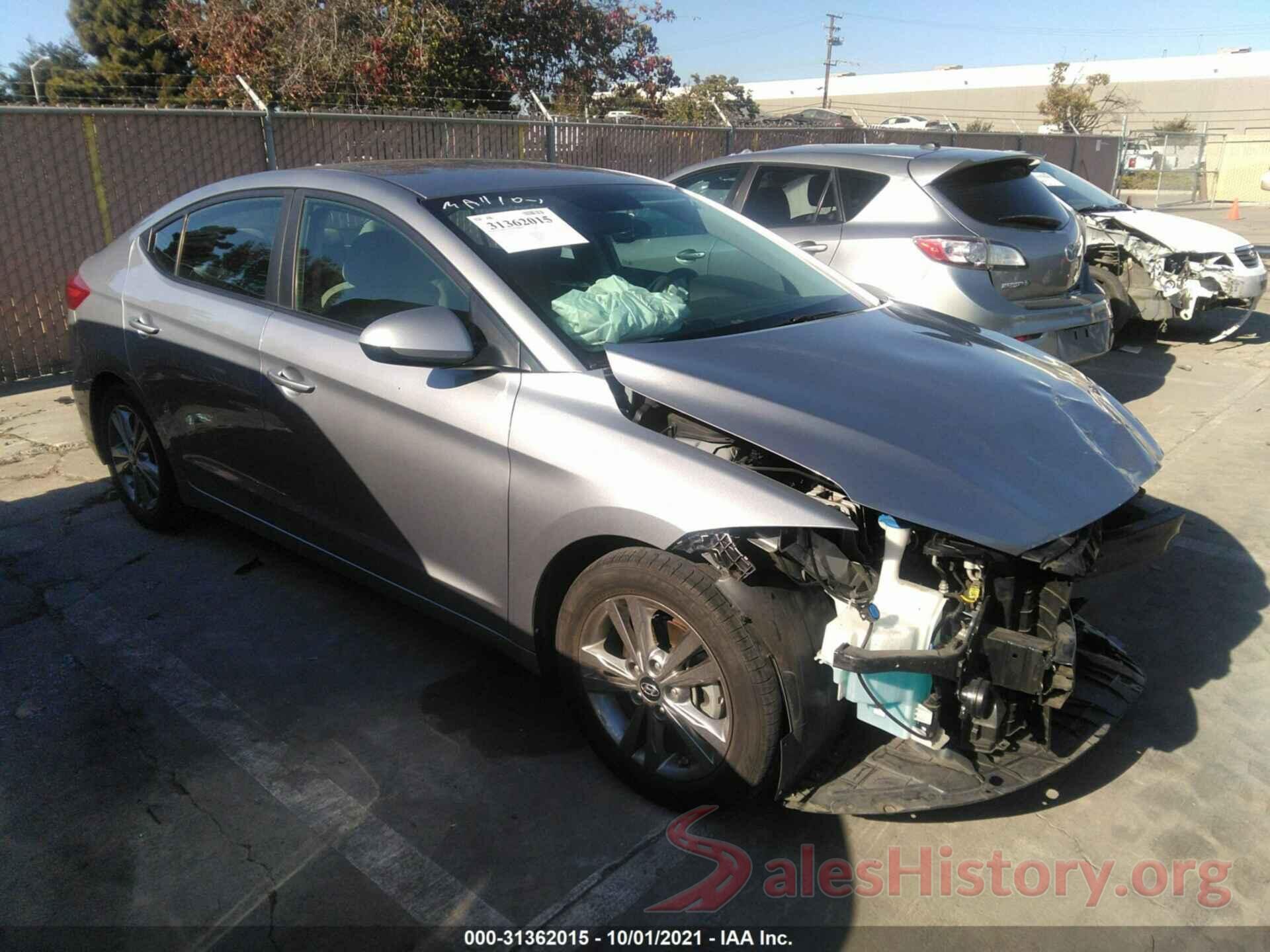 5NPD84LF8HH042125 2017 HYUNDAI ELANTRA