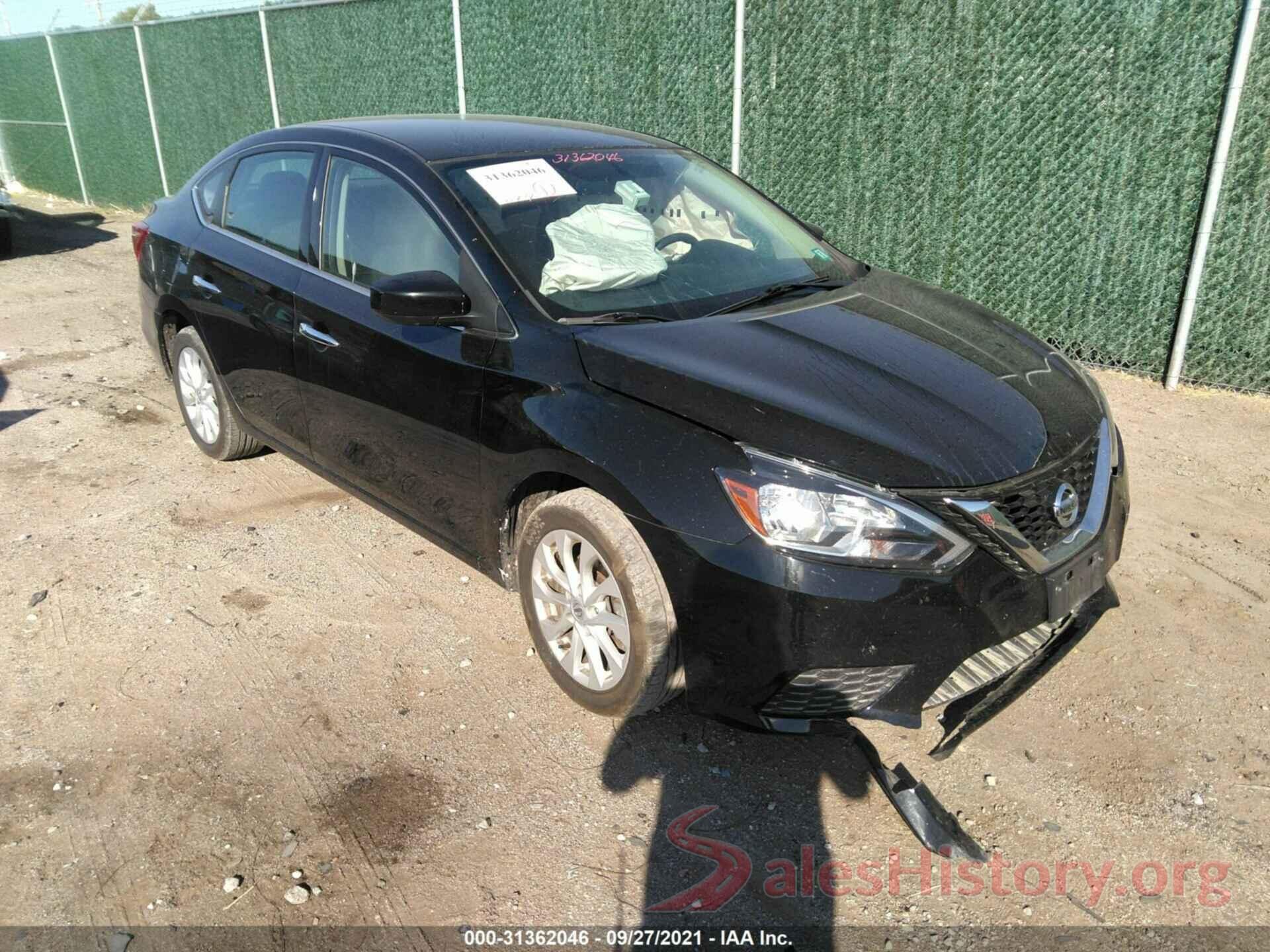 3N1AB7AP5KL626865 2019 NISSAN SENTRA