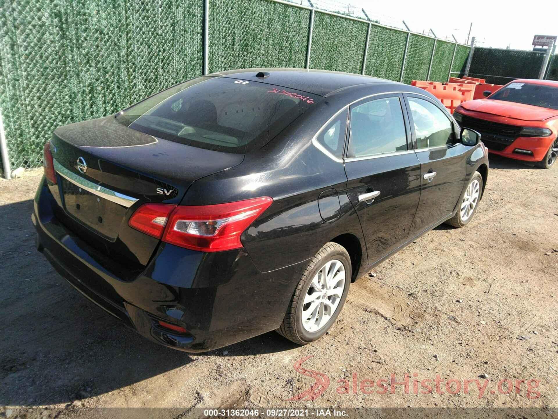 3N1AB7AP5KL626865 2019 NISSAN SENTRA