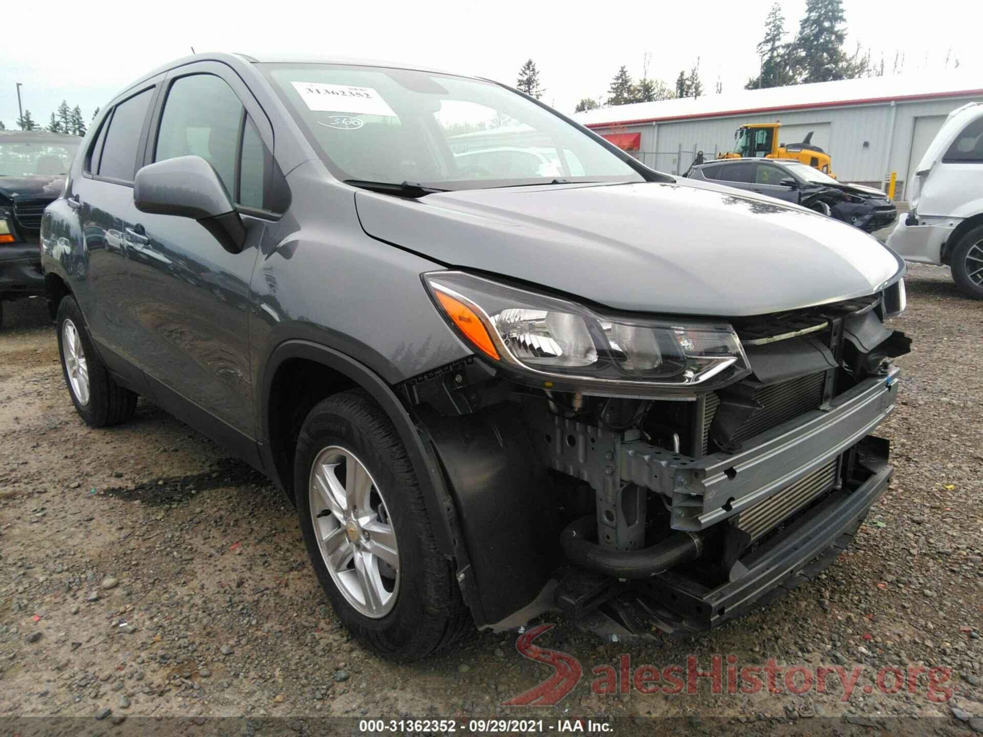 3GNCJNSB2LL275020 2020 CHEVROLET TRAX