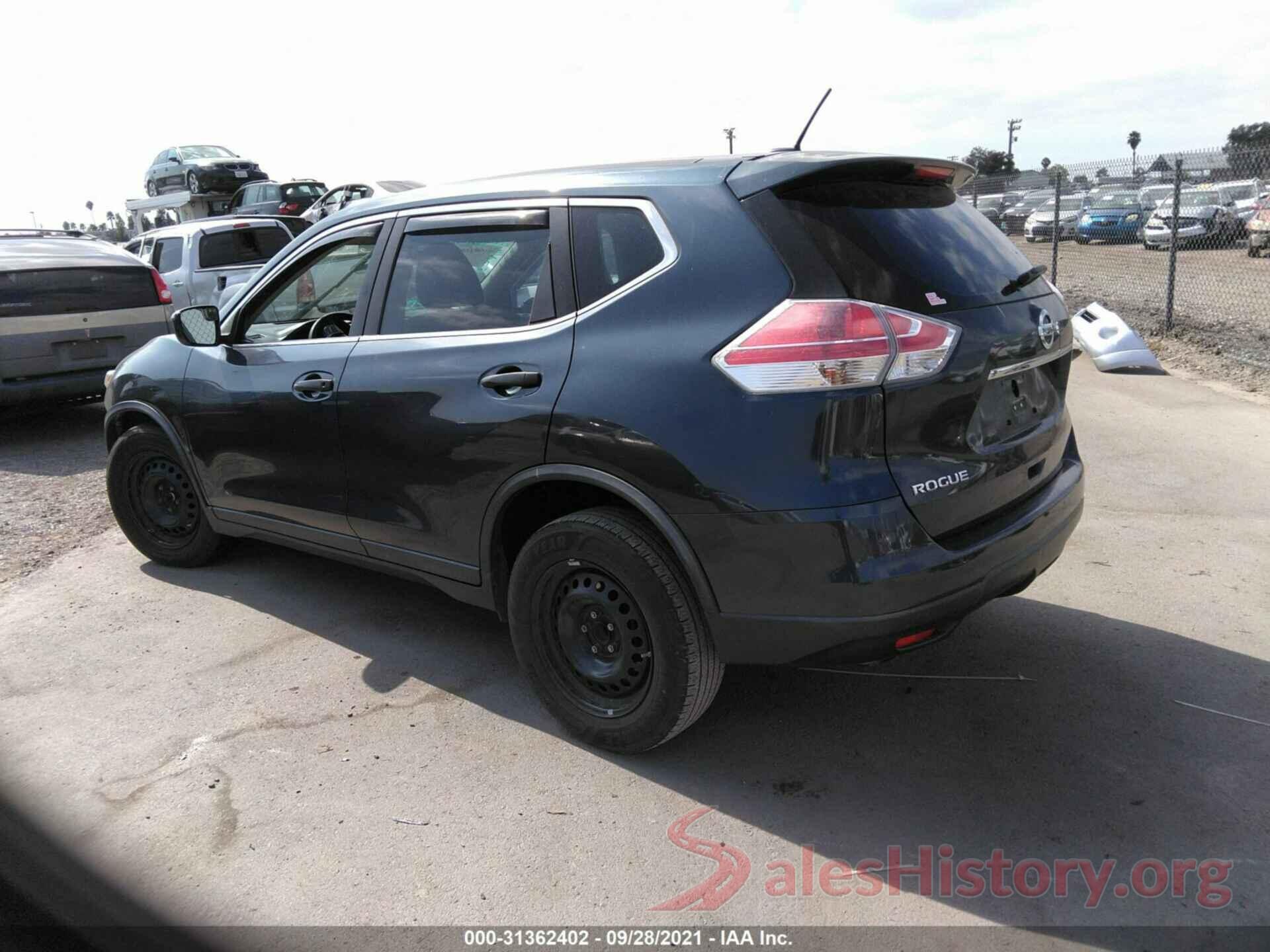 KNMAT2MT1GP594059 2016 NISSAN ROGUE