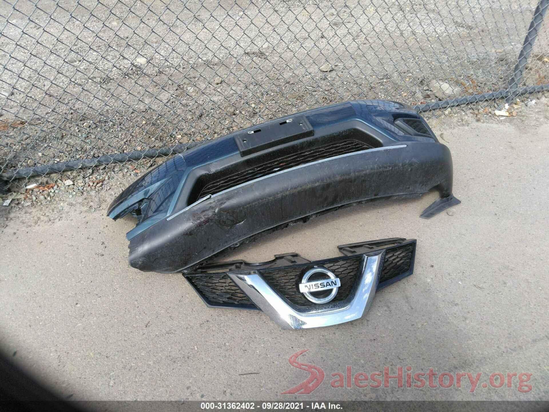 KNMAT2MT1GP594059 2016 NISSAN ROGUE