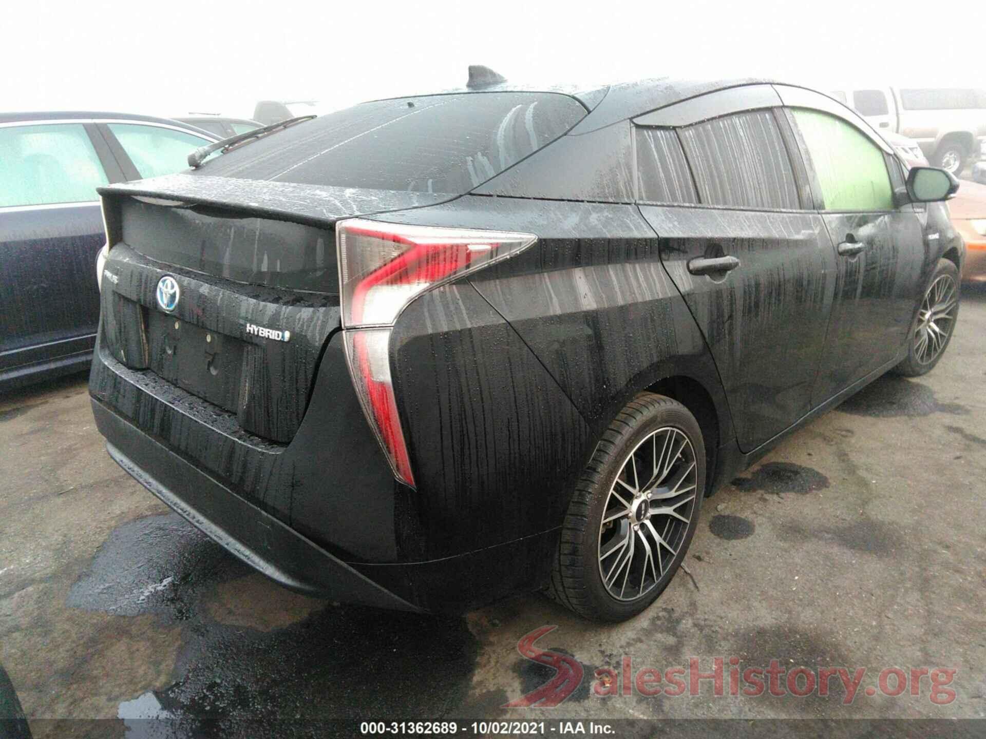 JTDKBRFU4G3017751 2016 TOYOTA PRIUS