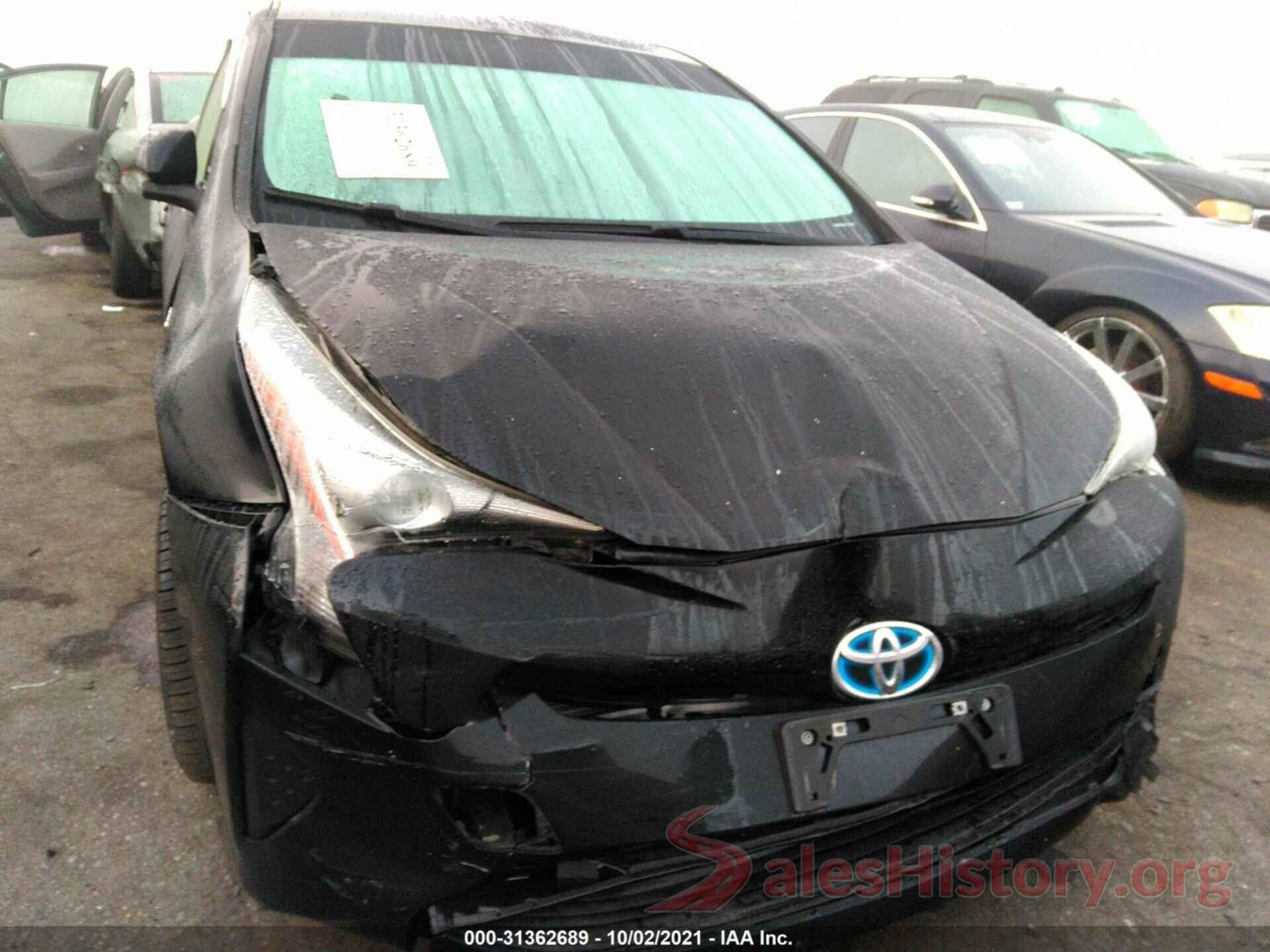 JTDKBRFU4G3017751 2016 TOYOTA PRIUS