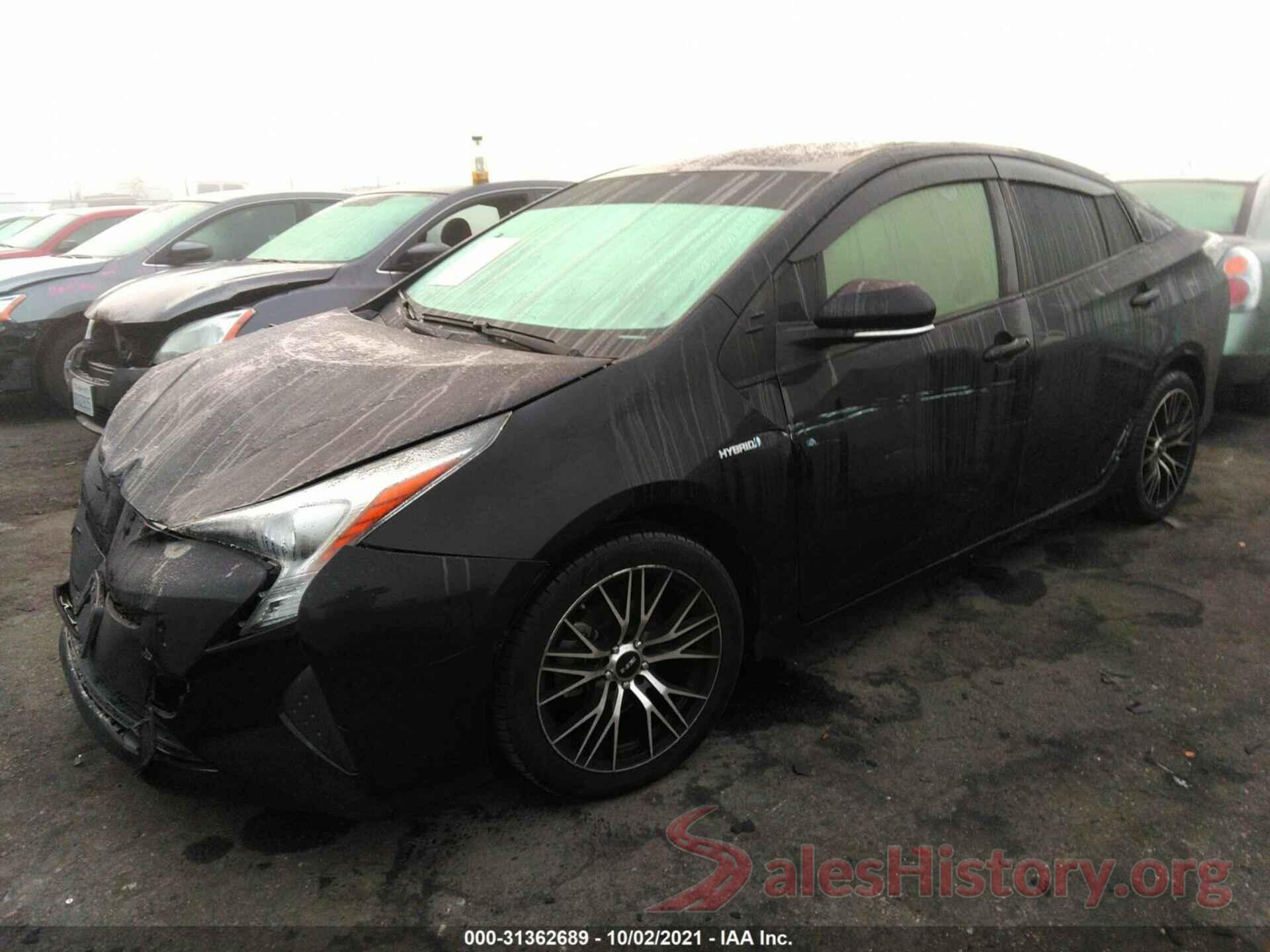 JTDKBRFU4G3017751 2016 TOYOTA PRIUS