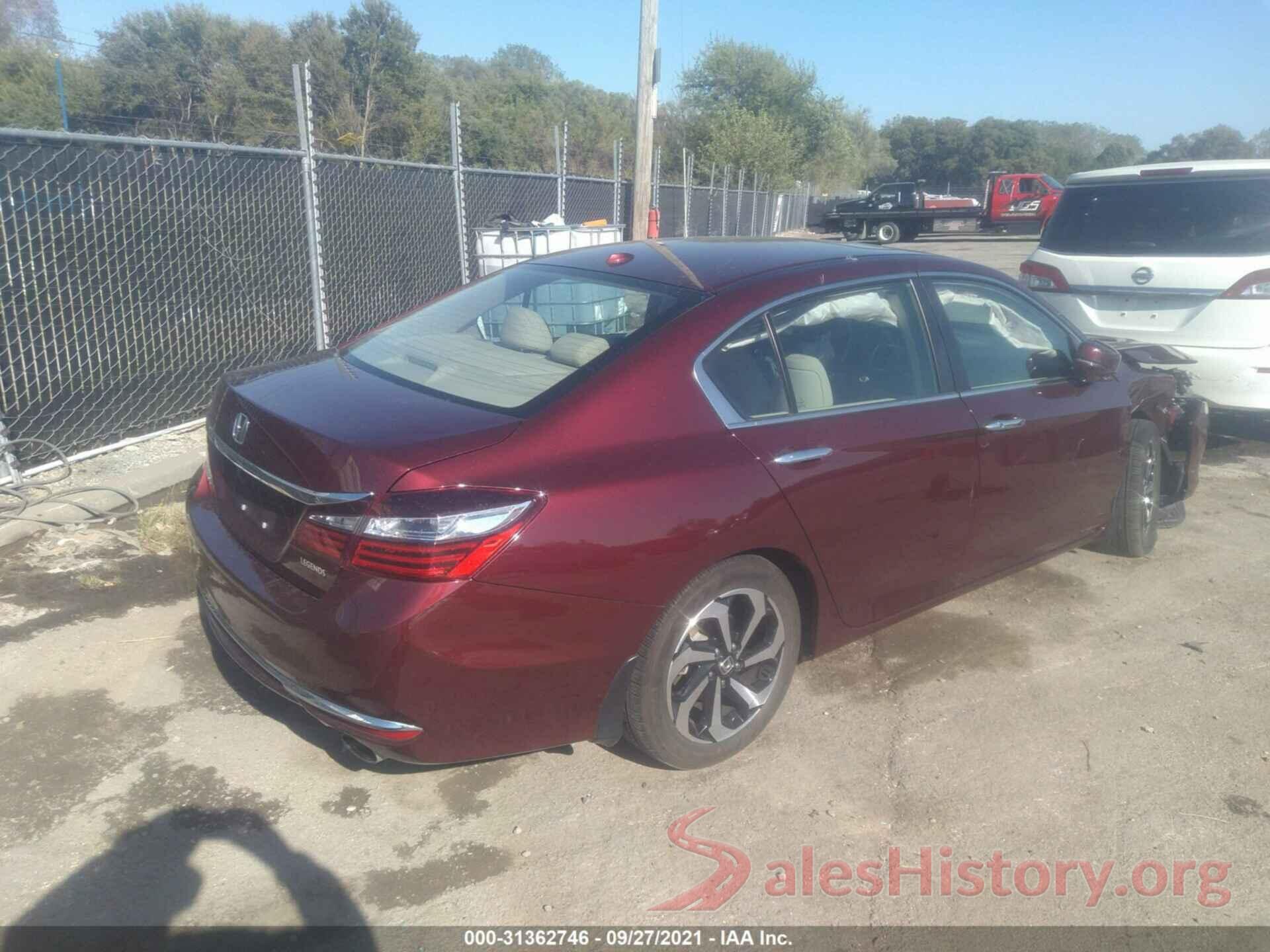 1HGCR2F89GA017705 2016 HONDA ACCORD SEDAN