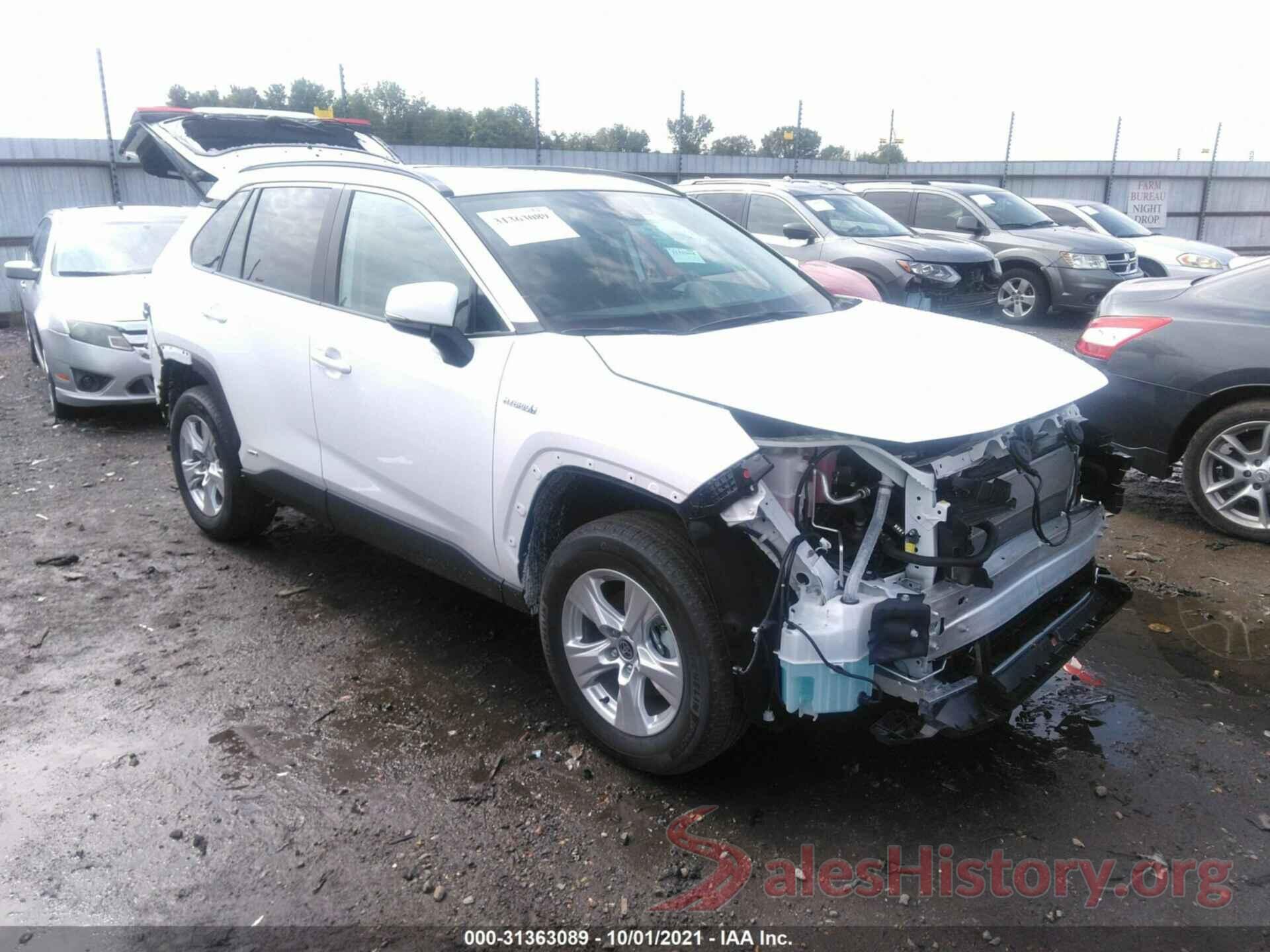 4T3RWRFV4MU023327 2021 TOYOTA RAV4