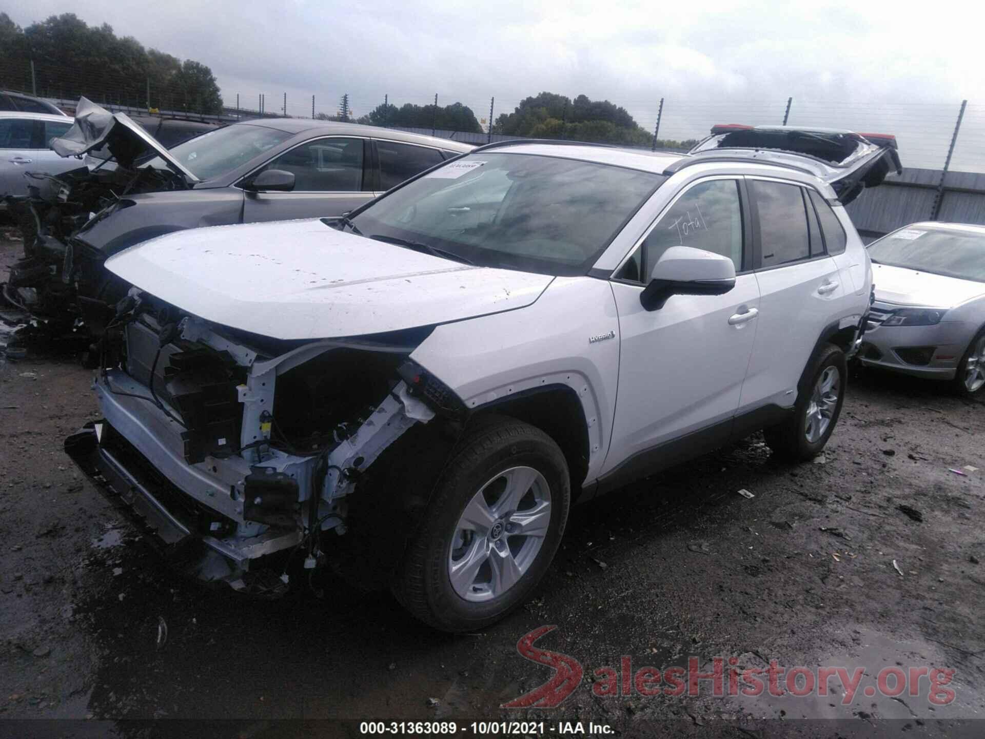 4T3RWRFV4MU023327 2021 TOYOTA RAV4