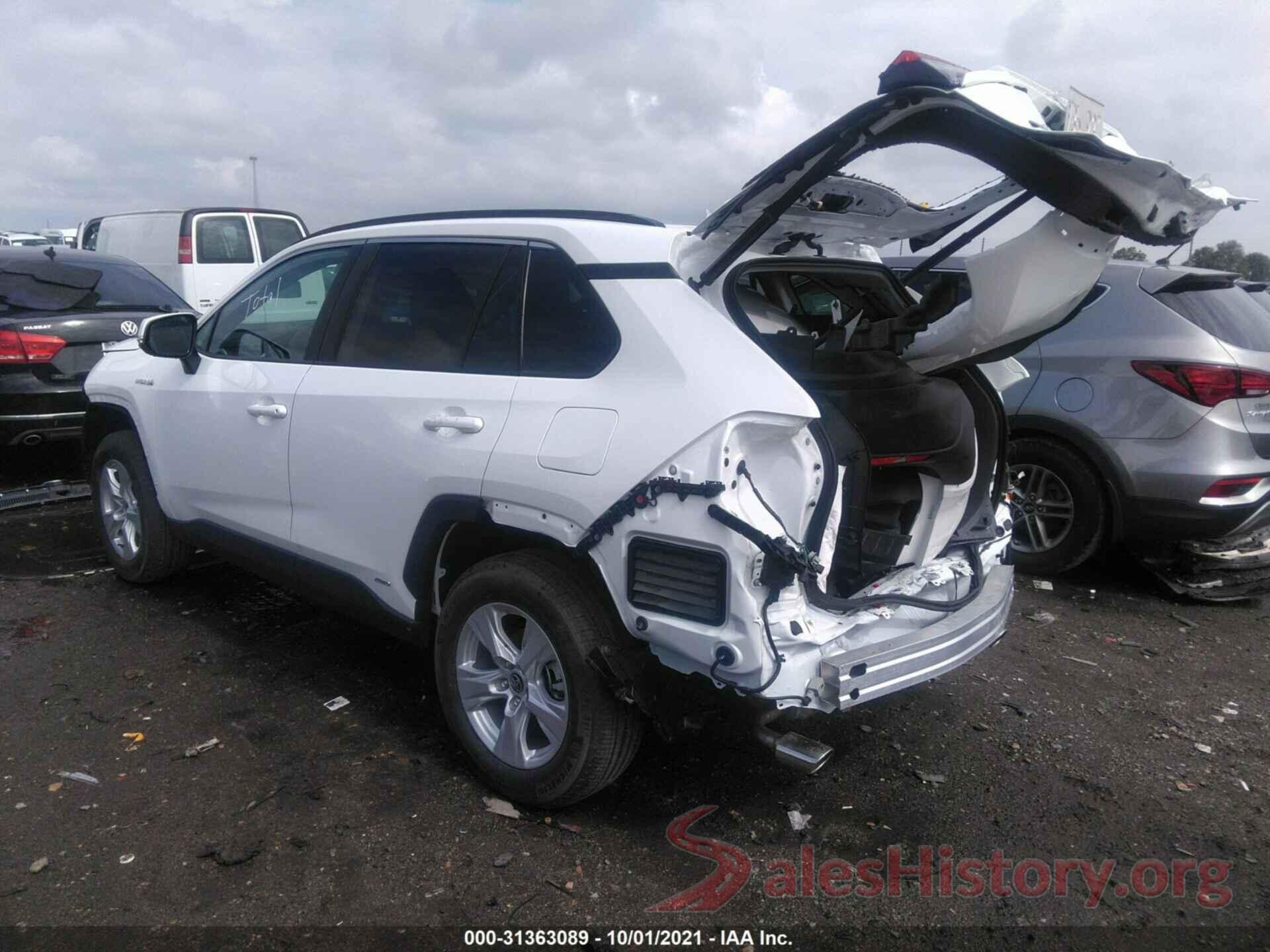 4T3RWRFV4MU023327 2021 TOYOTA RAV4