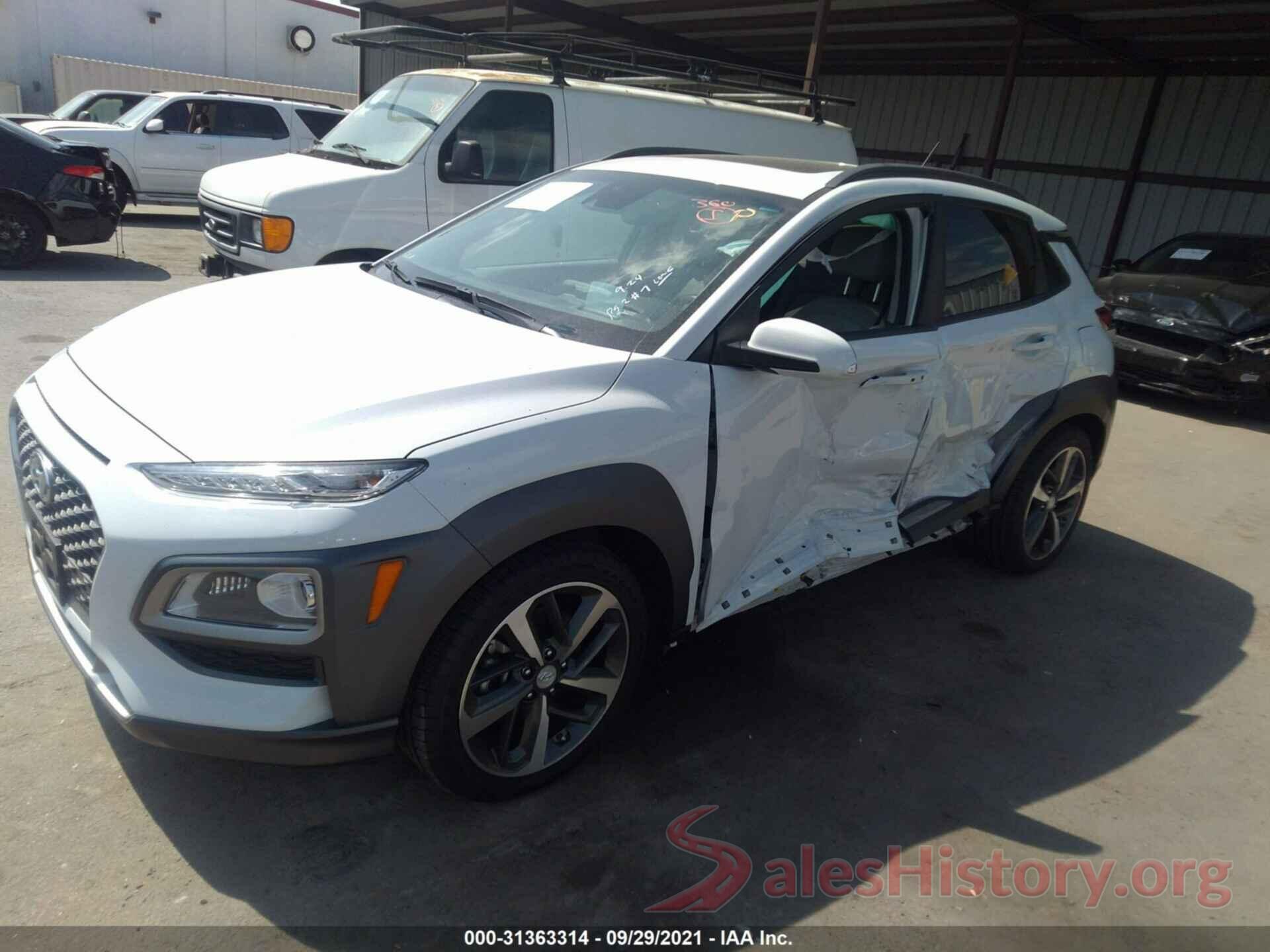 KM8K53A53JU071110 2018 HYUNDAI KONA